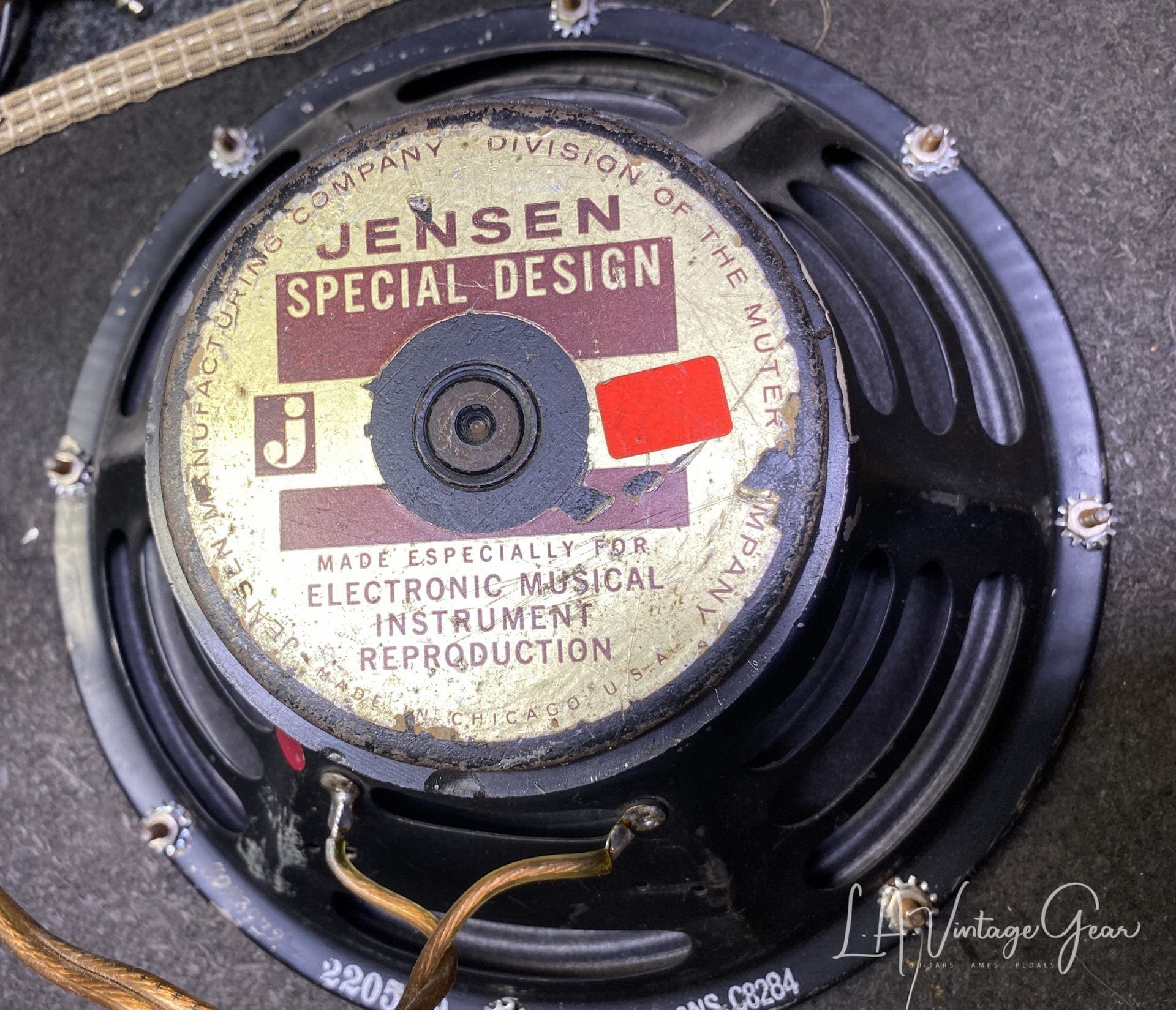 1966 Vintage Fender Princeton Blackface Guitar Amplifier - Sweet little amp - Image 15