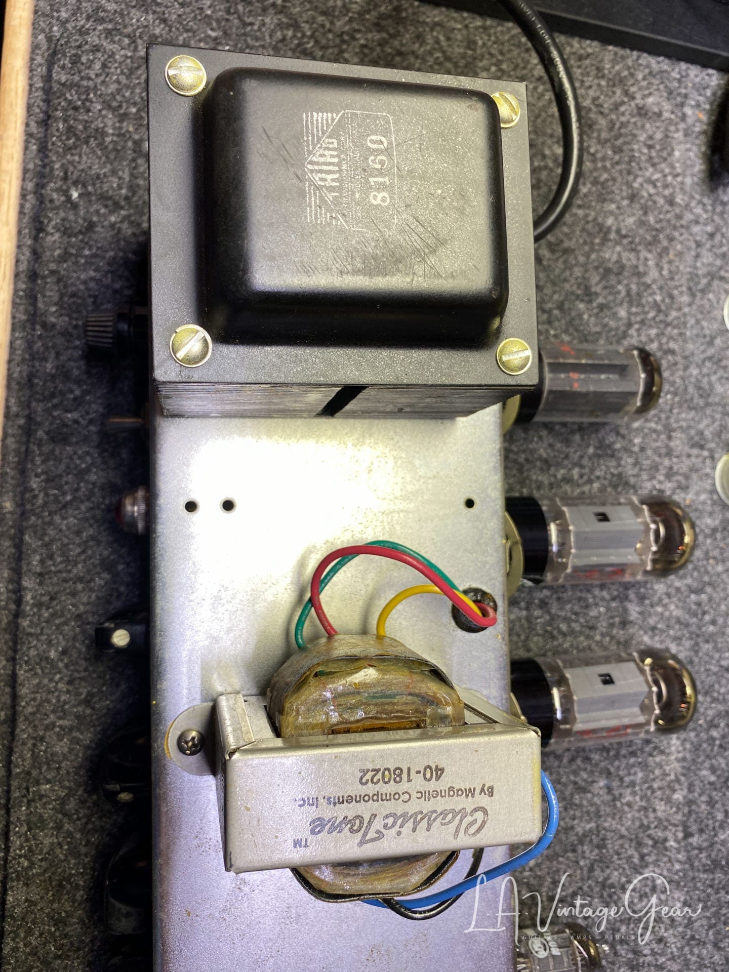 (SOLD) 1955 Vintage Fender Tremolux Tweed Guitar Amplifier -5E9 Circuit - We LOVE this amp ! - Image 17
