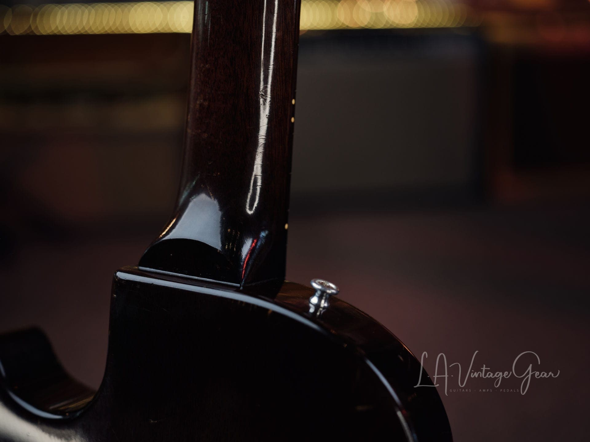 Gibson 1955 Vintage Les Paul Jr Electric Guitar - Sunburst Finish - Image 10