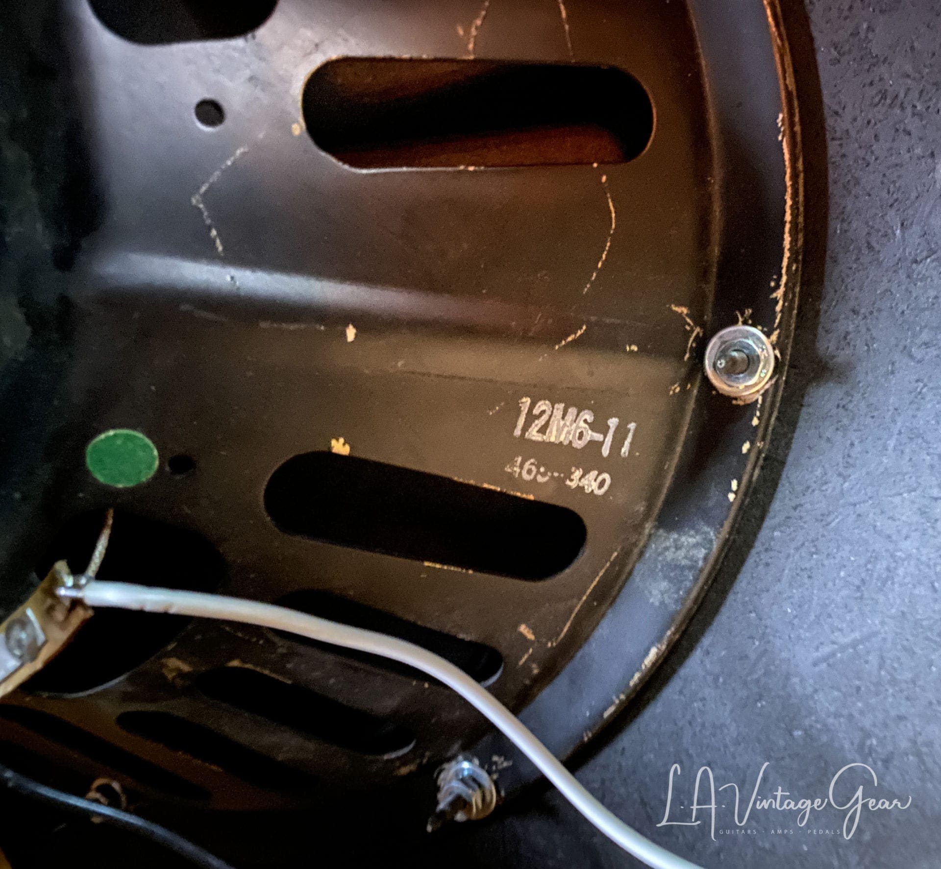 Fender 2 x 12 Cabinet Recovered by Kerry Wright - Blonde Tolex with Oxford 12T6 Speakers . Yea Baby - Image 14