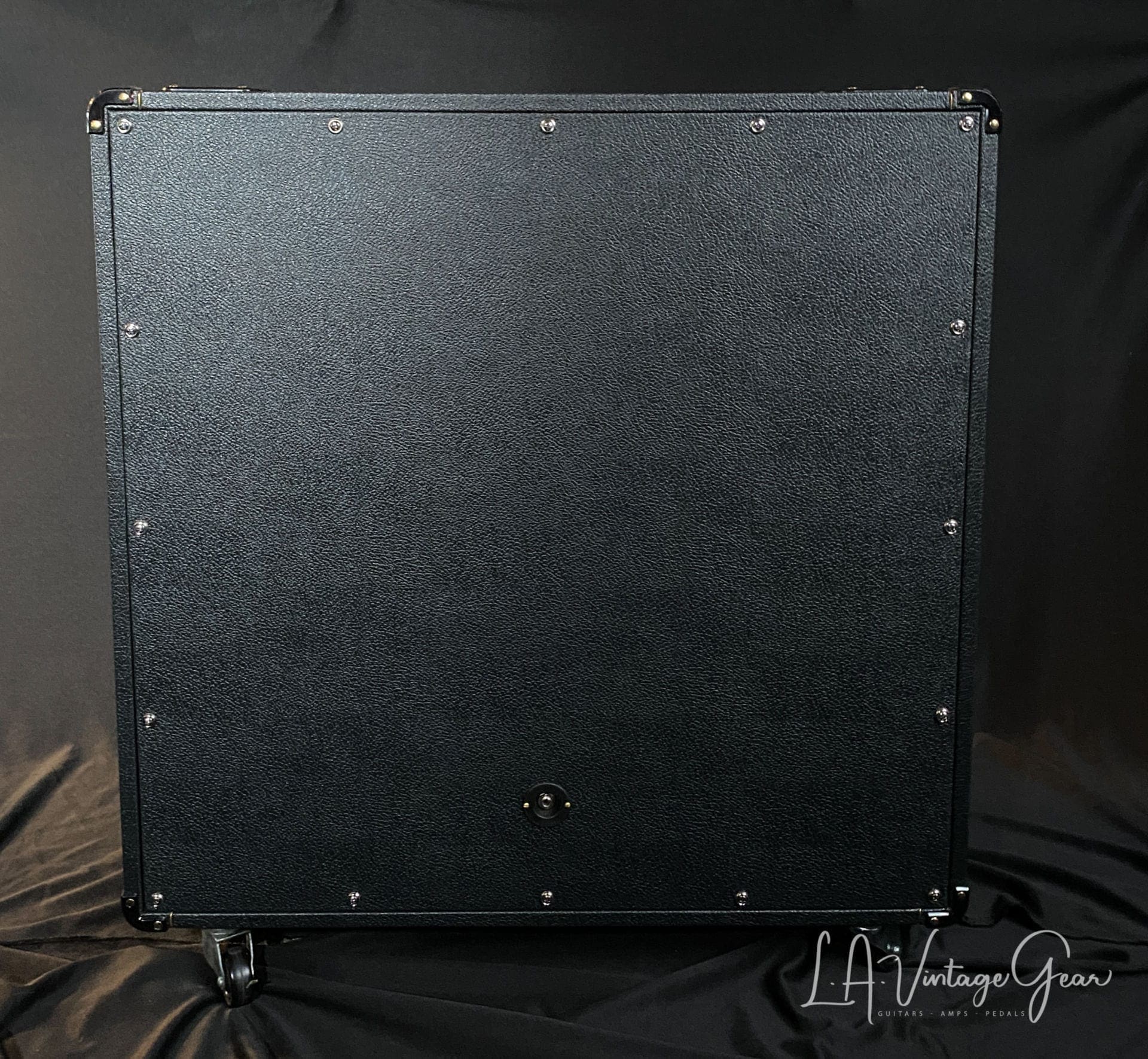 Kerry Wright Recovered Marshall 4 x 12 Slant Cab - Original Celestion Black Back Rola Speakers! - Image 4