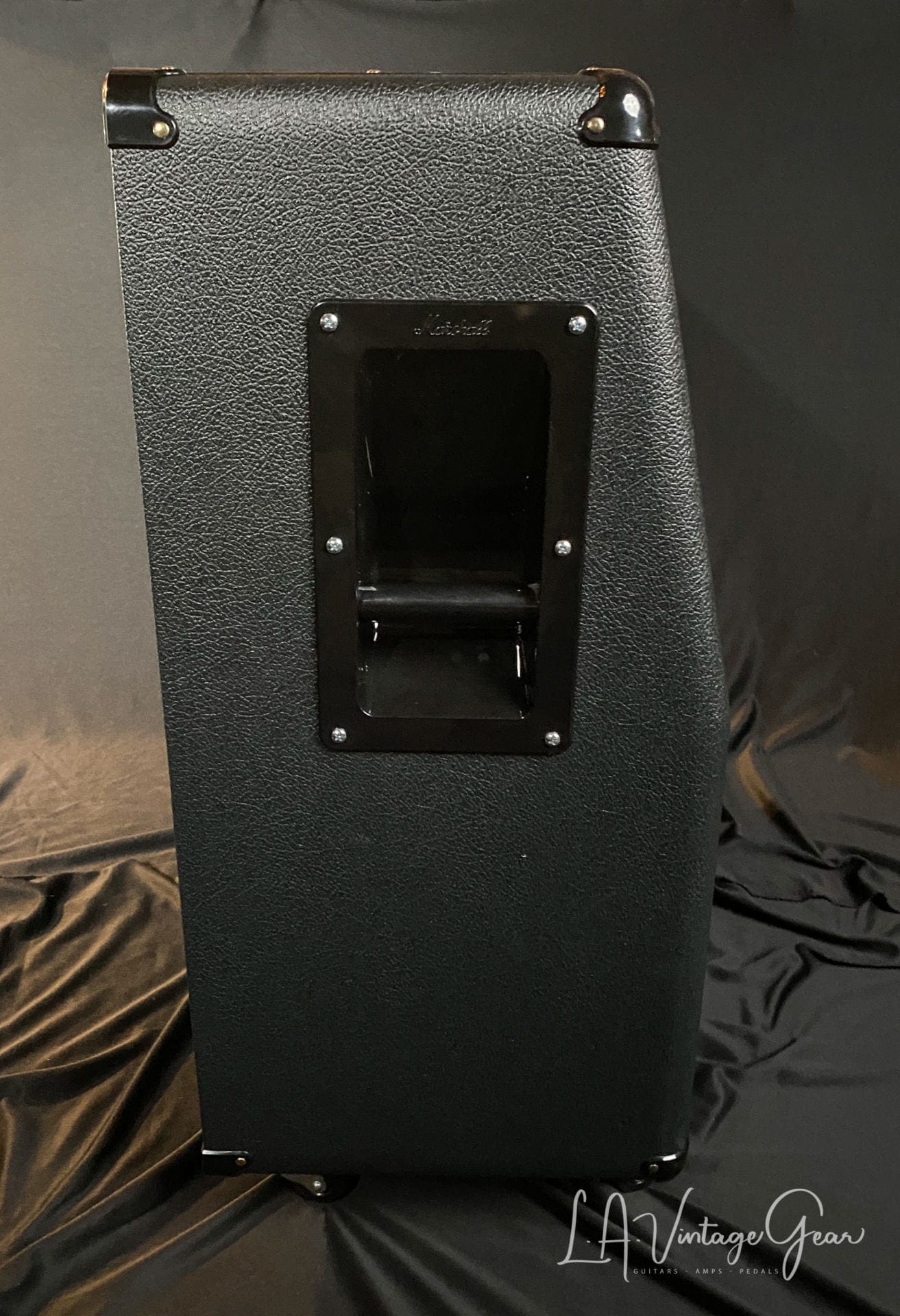 Kerry Wright Recovered Marshall 4 x 12 Slant Cab - Original Celestion Black Back Rola Speakers! - Image 6