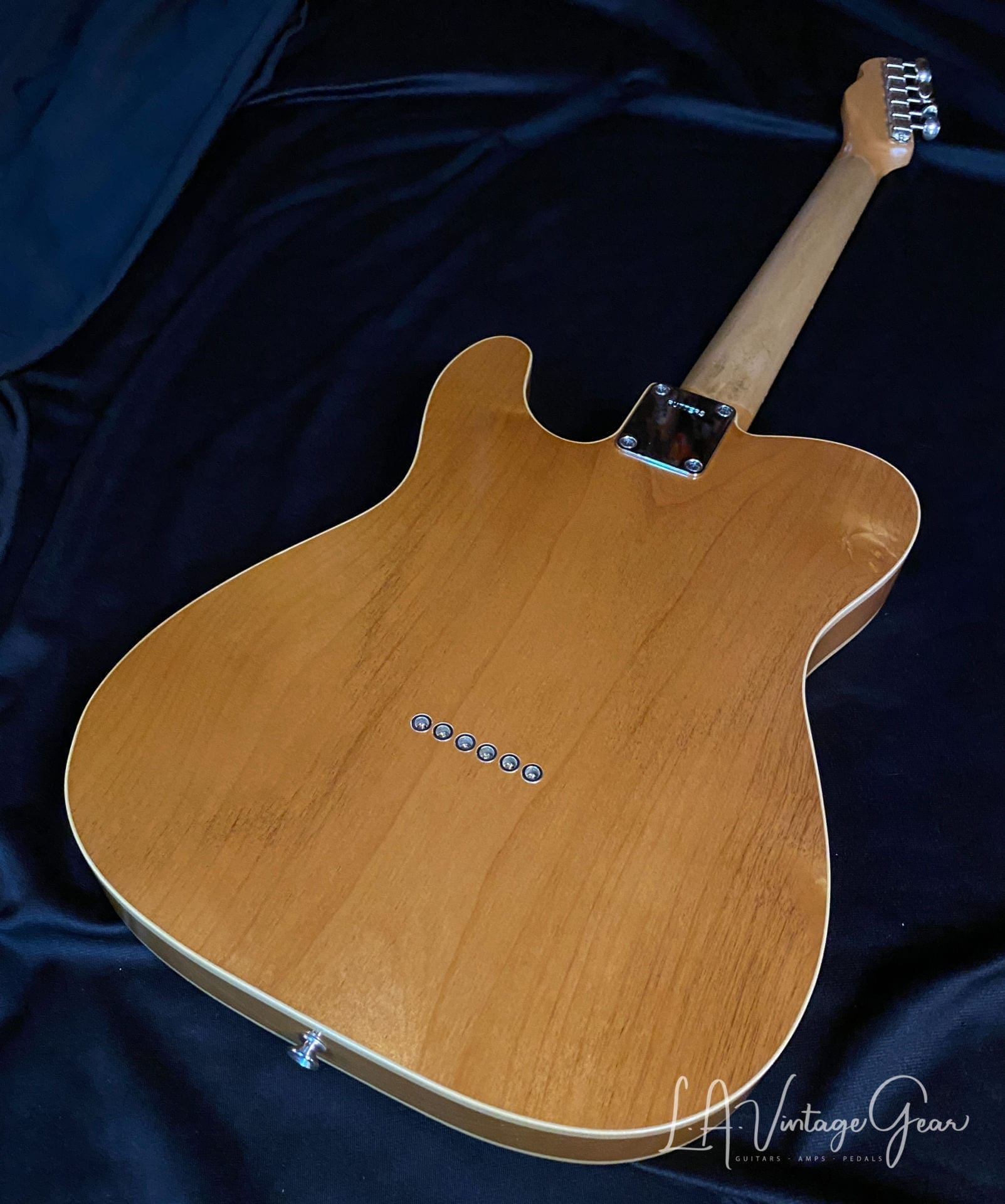 Marc Rutters Double Bound T-Style Electric Guitar with Ron Ellis Pickups H+S (2017) - Image 10