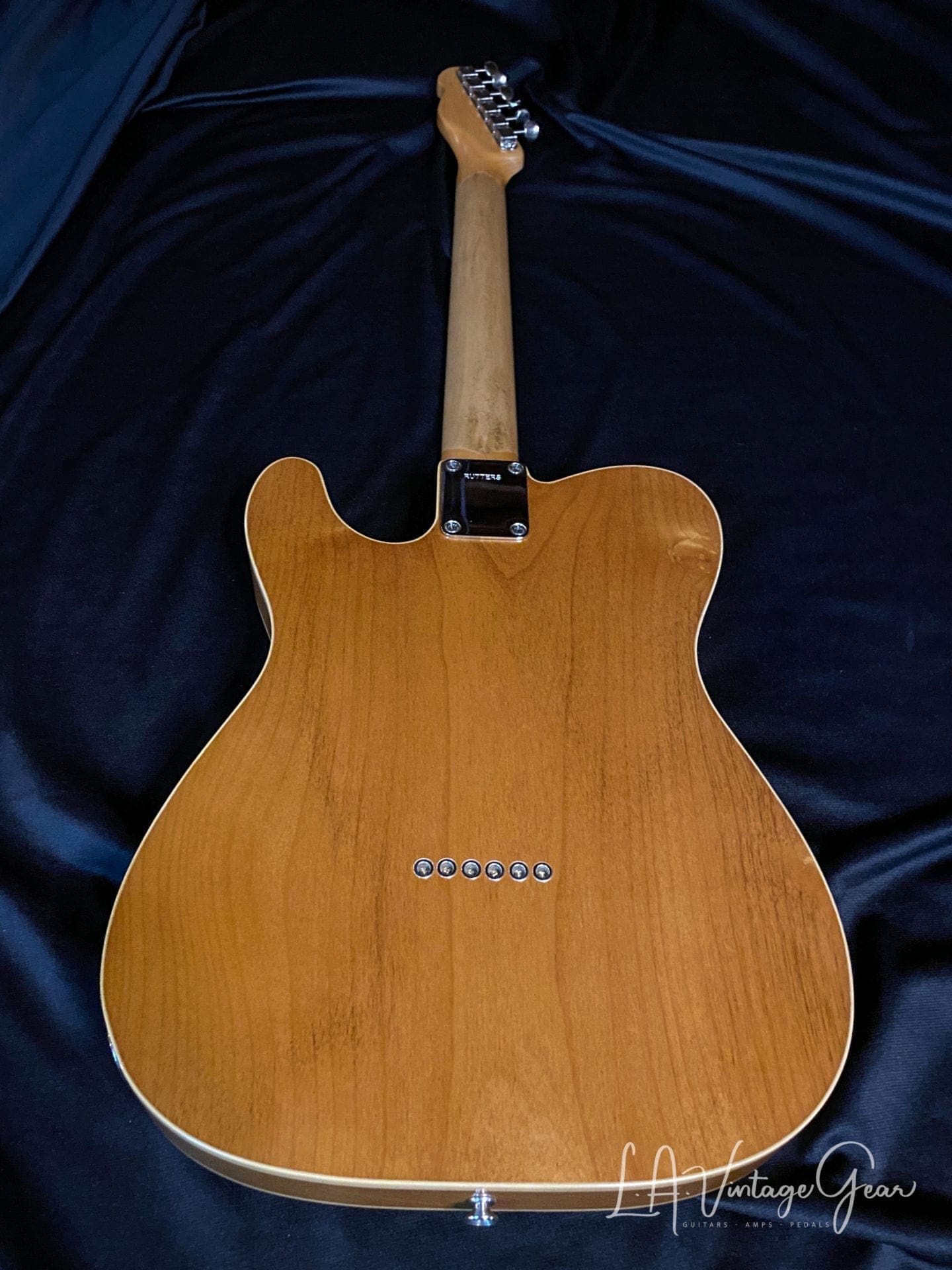 Marc Rutters Double Bound T-Style Electric Guitar with Ron Ellis Pickups H+S (2017) - Image 11