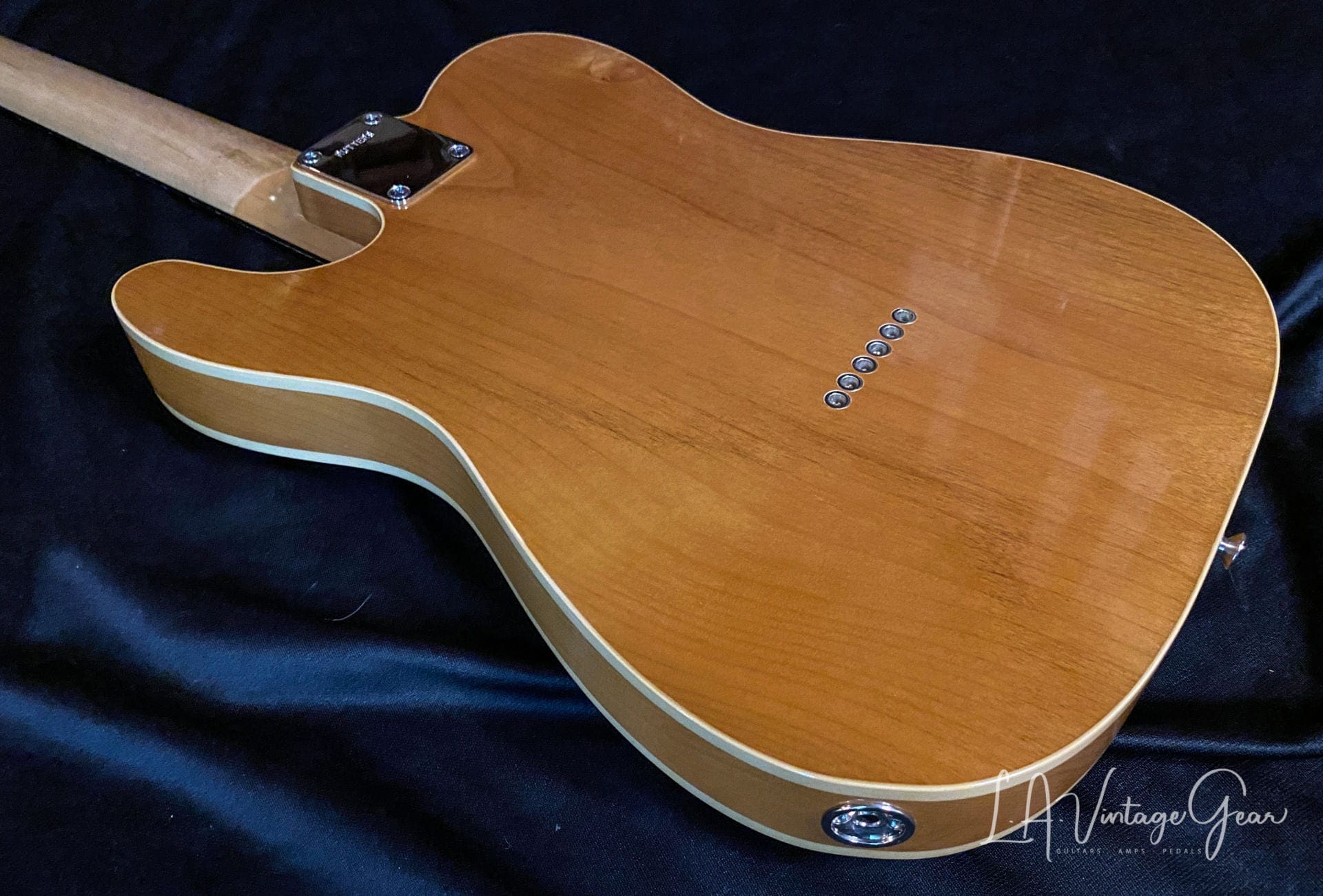 Marc Rutters Double Bound T-Style Electric Guitar with Ron Ellis Pickups H+S (2017) - Image 13