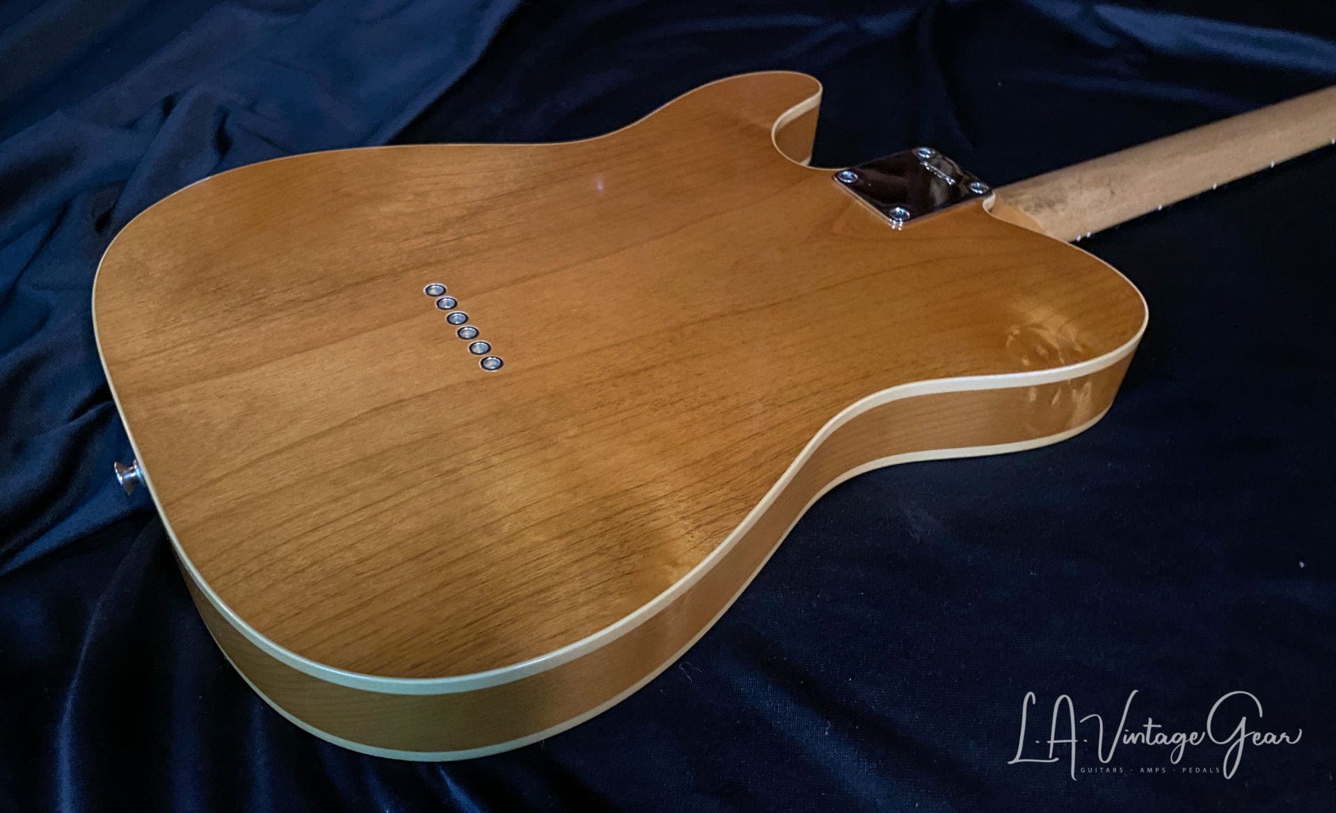 Marc Rutters Double Bound T-Style Electric Guitar with Ron Ellis Pickups H+S (2017) - Image 14
