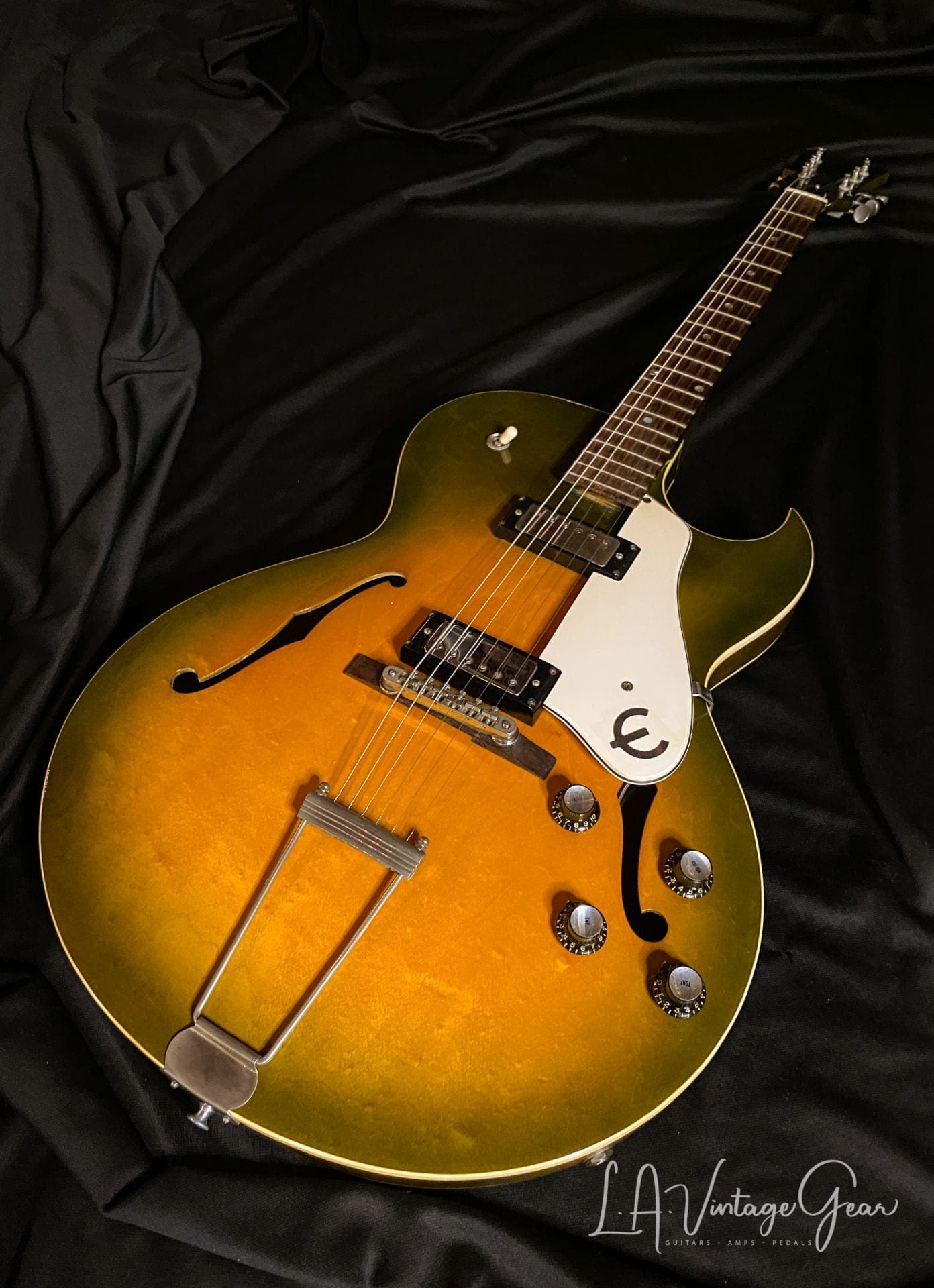 Epiphone 1961 Sorrento E452TD Hollowbody Electric Guitar - PAF's & Royal Olive Gloss Nitro Finish!