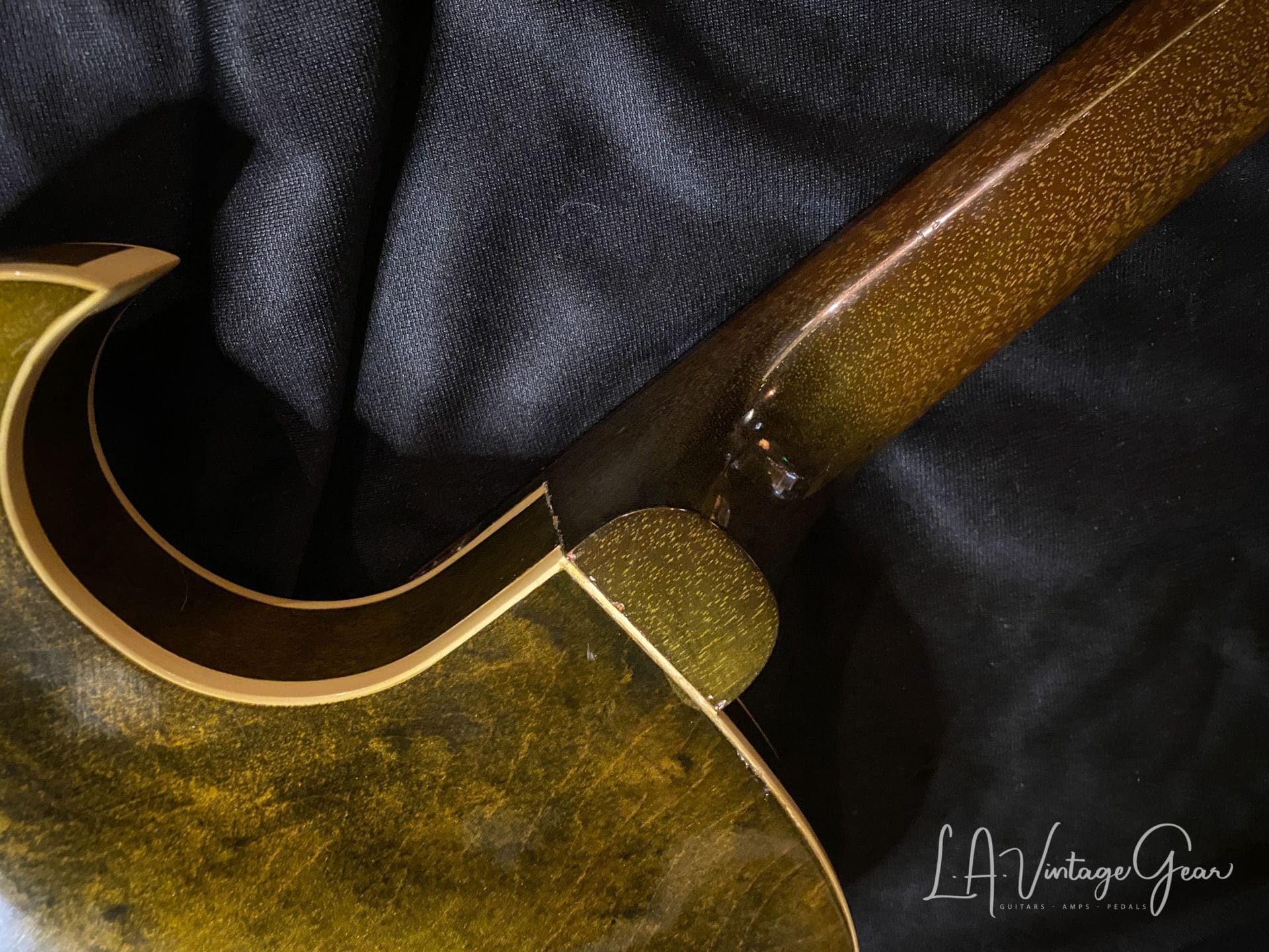 Epiphone 1961 Sorrento E452TD Hollowbody Electric Guitar - PAF's & Royal Olive Gloss Nitro Finish! - Image 7