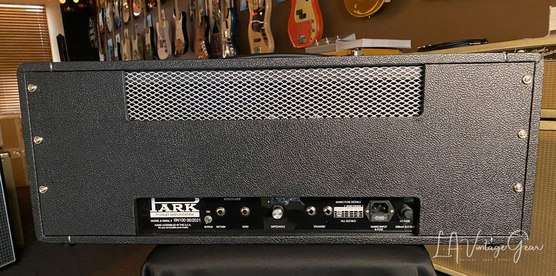 Park BN100 Amp Head - Massive Sounding Dual KT88 Guitar Amplifier ! - Image 7