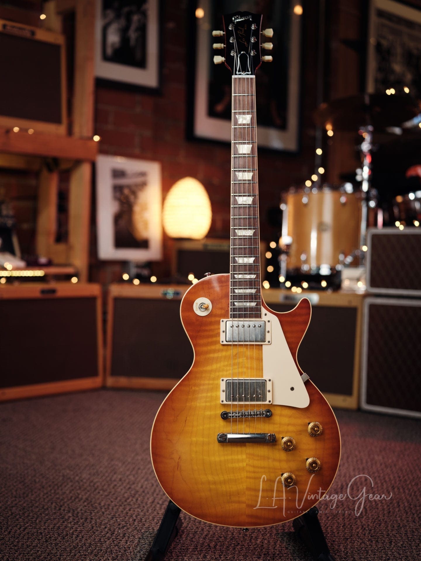 Gibson '59 Reissue Les Paul Sunburst Electric Guitar VOS 2011 - 8.5 lbs. - Perfect !