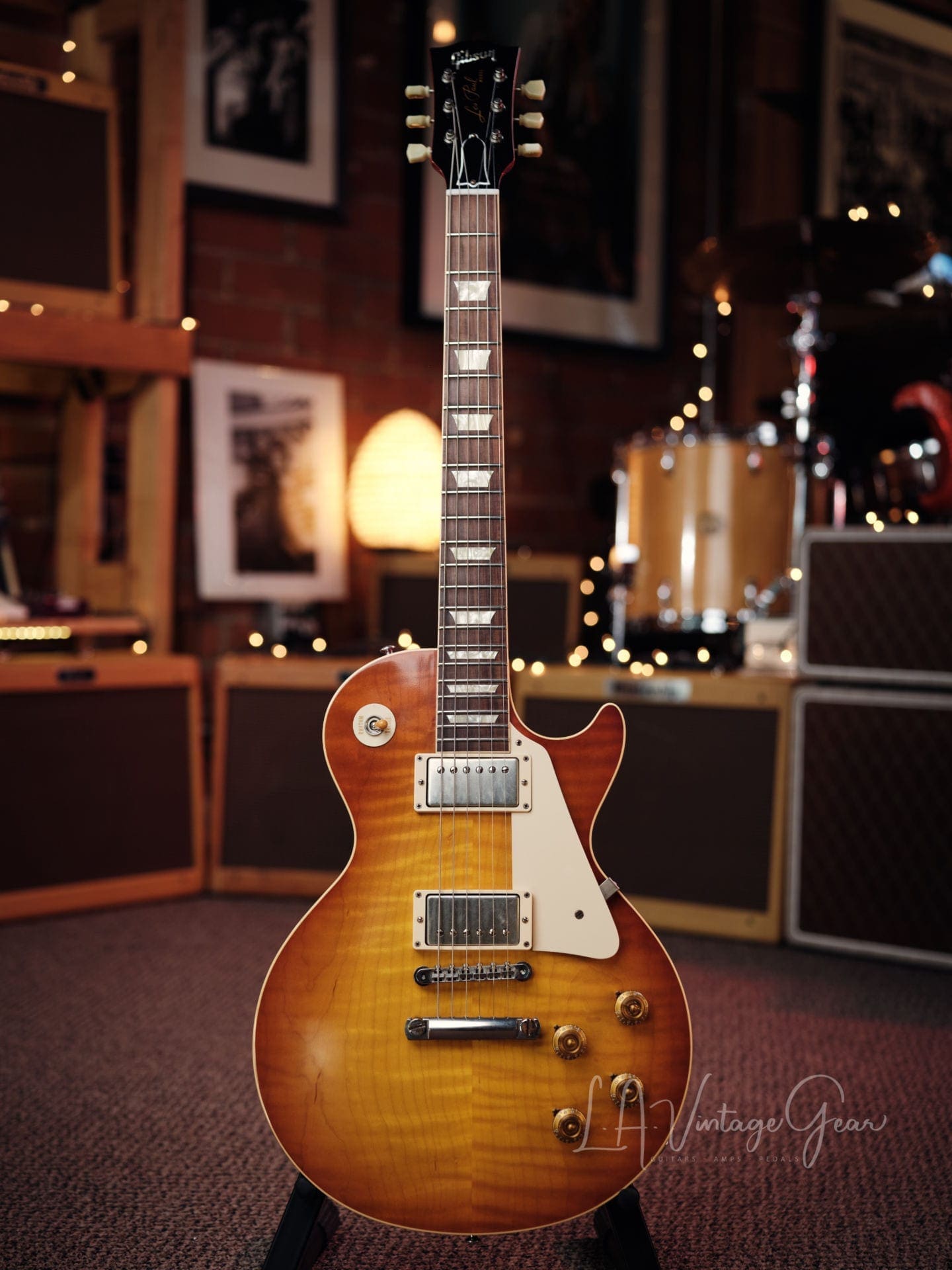 Gibson '59 Reissue Les Paul Sunburst Electric Guitar VOS 2011 - 8.5 lbs. - Perfect ! - Image 2