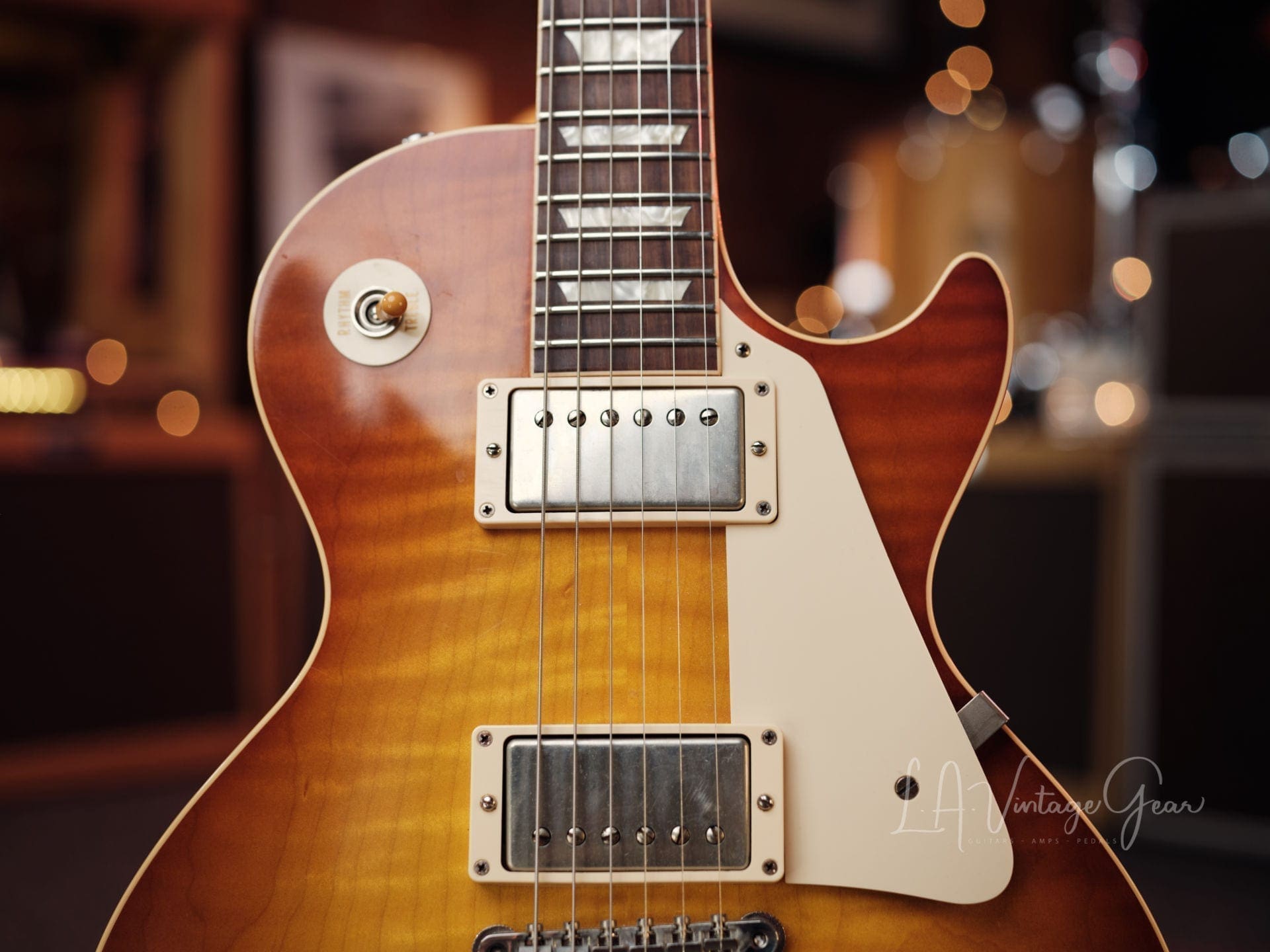 Gibson '59 Reissue Les Paul Sunburst Electric Guitar VOS 2011 - 8.5 lbs. - Perfect ! - Image 3