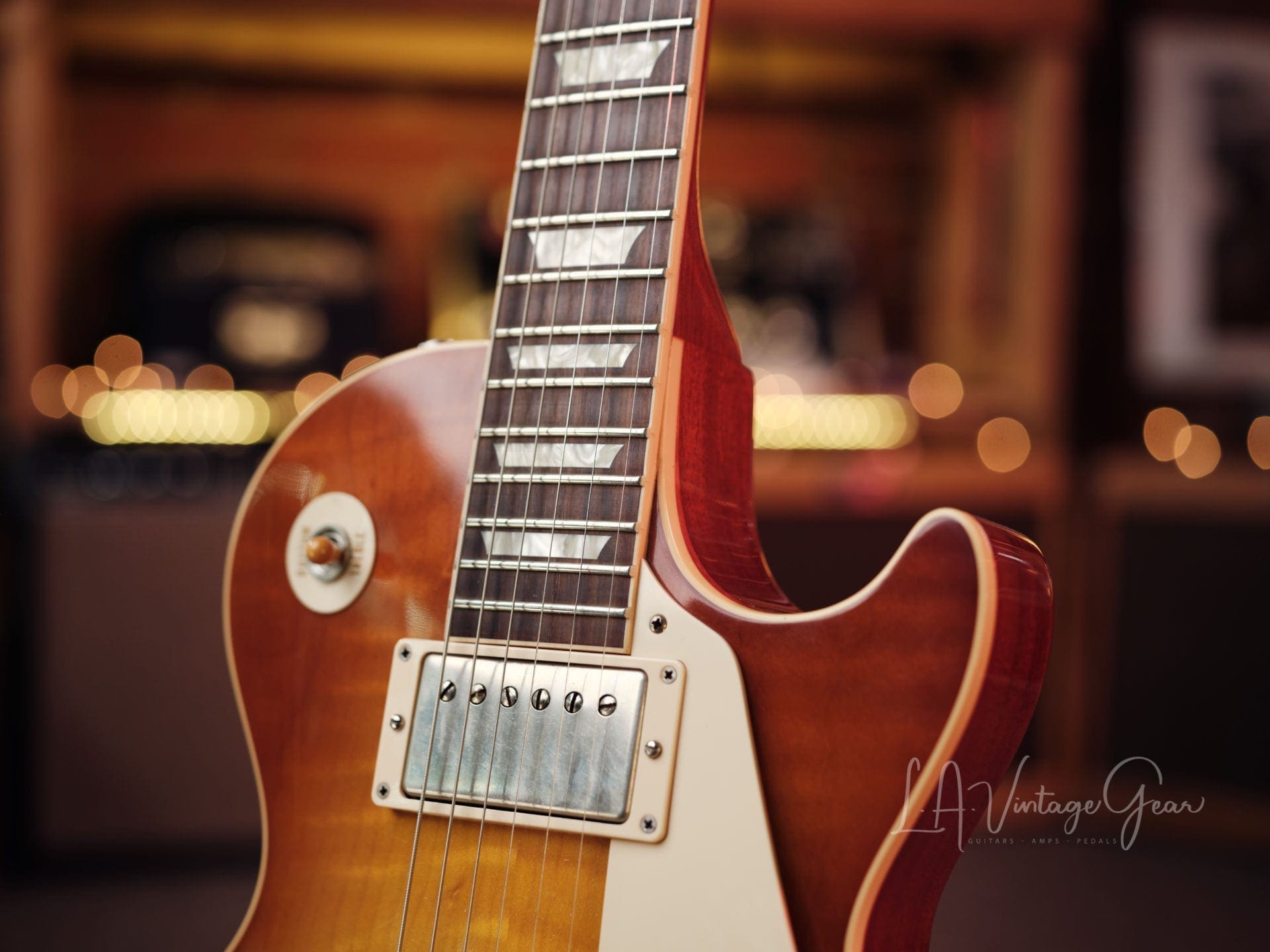 Gibson '59 Reissue Les Paul Sunburst Electric Guitar VOS 2011 - 8.5 lbs. - Perfect ! - Image 4