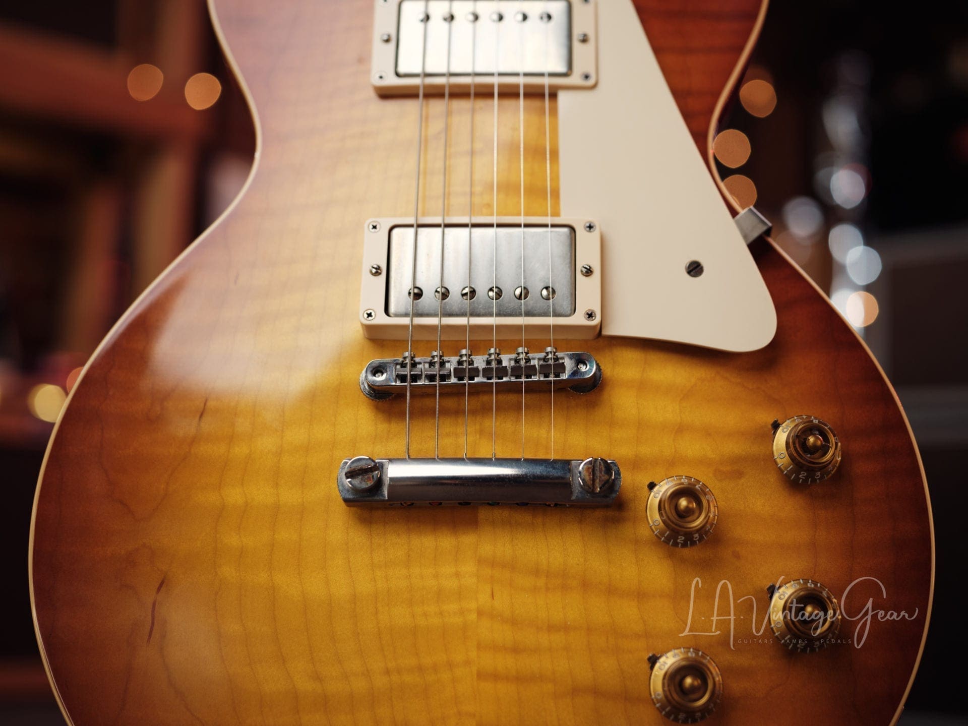 Gibson '59 Reissue Les Paul Sunburst Electric Guitar VOS 2011 - 8.5 lbs. - Perfect ! - Image 6