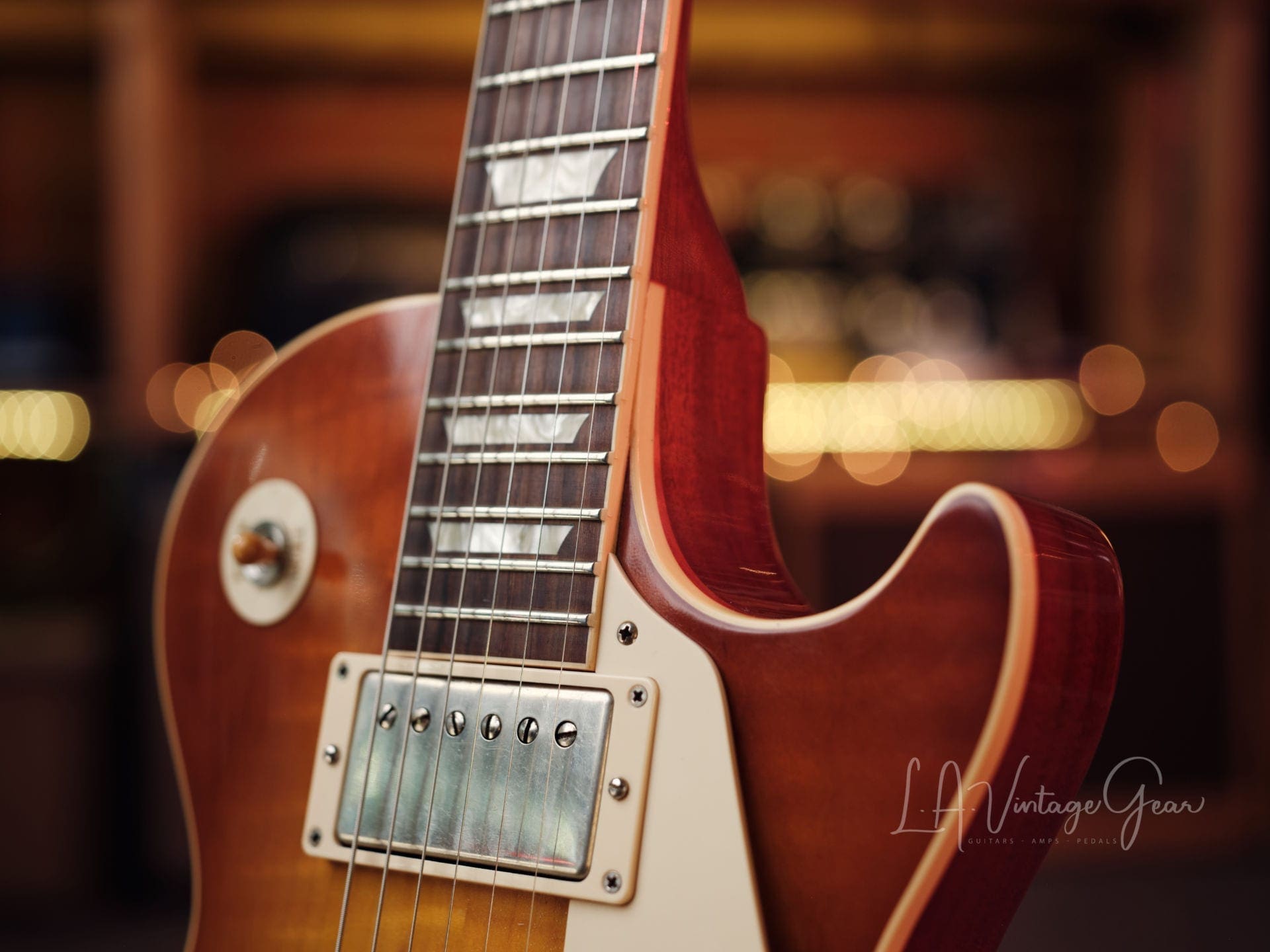 Gibson '59 Reissue Les Paul Sunburst Electric Guitar VOS 2011 - 8.5 lbs. - Perfect ! - Image 5