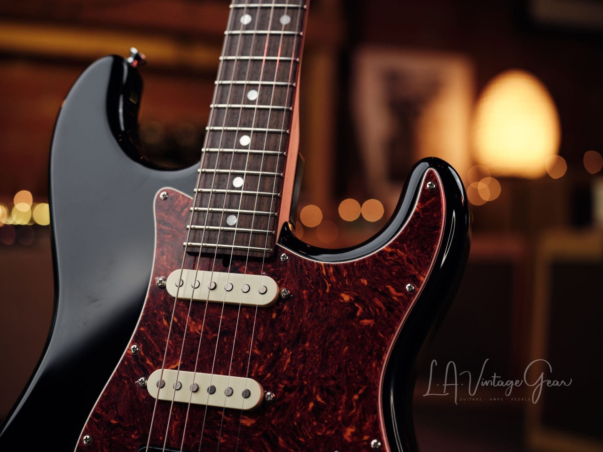 James Tyler Black Classic S-Style Electric Guitar - SSH Pickup Configuration - Brand New - Image 4