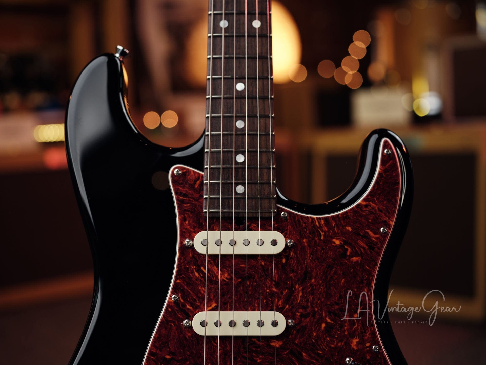 James Tyler Black Classic S-Style Electric Guitar - SSH Pickup Configuration - Brand New - Image 2
