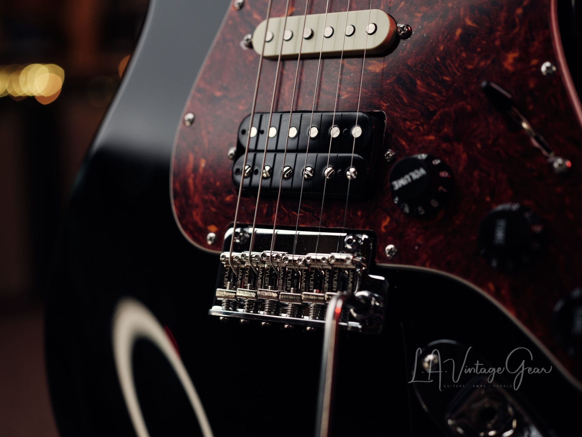 James Tyler Black Classic S-Style Electric Guitar - SSH Pickup Configuration - Brand New - Image 6