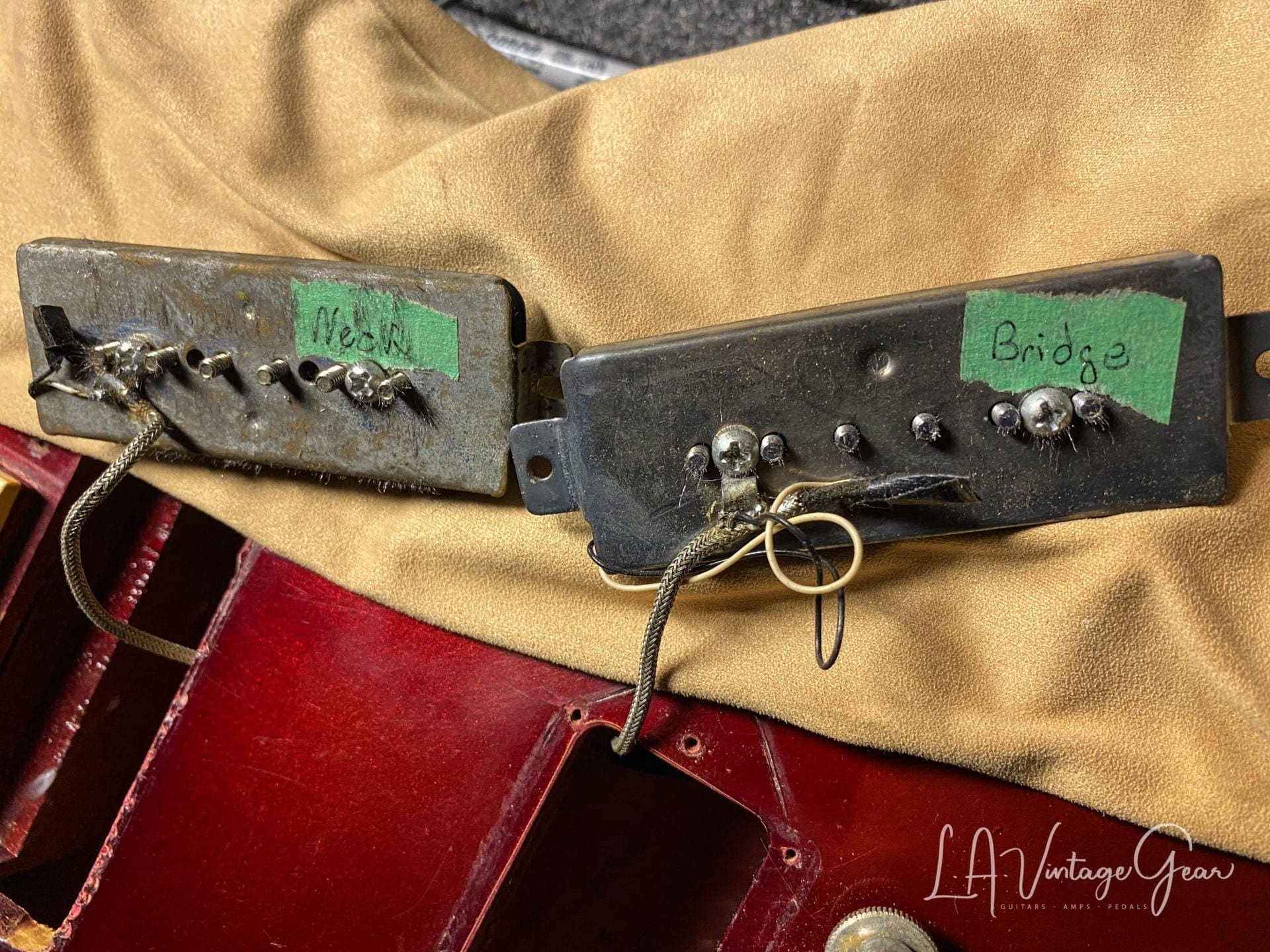 Gibson 1967 ES-330 in Sparkling Burgundy Mist - Original P90's - Image 24