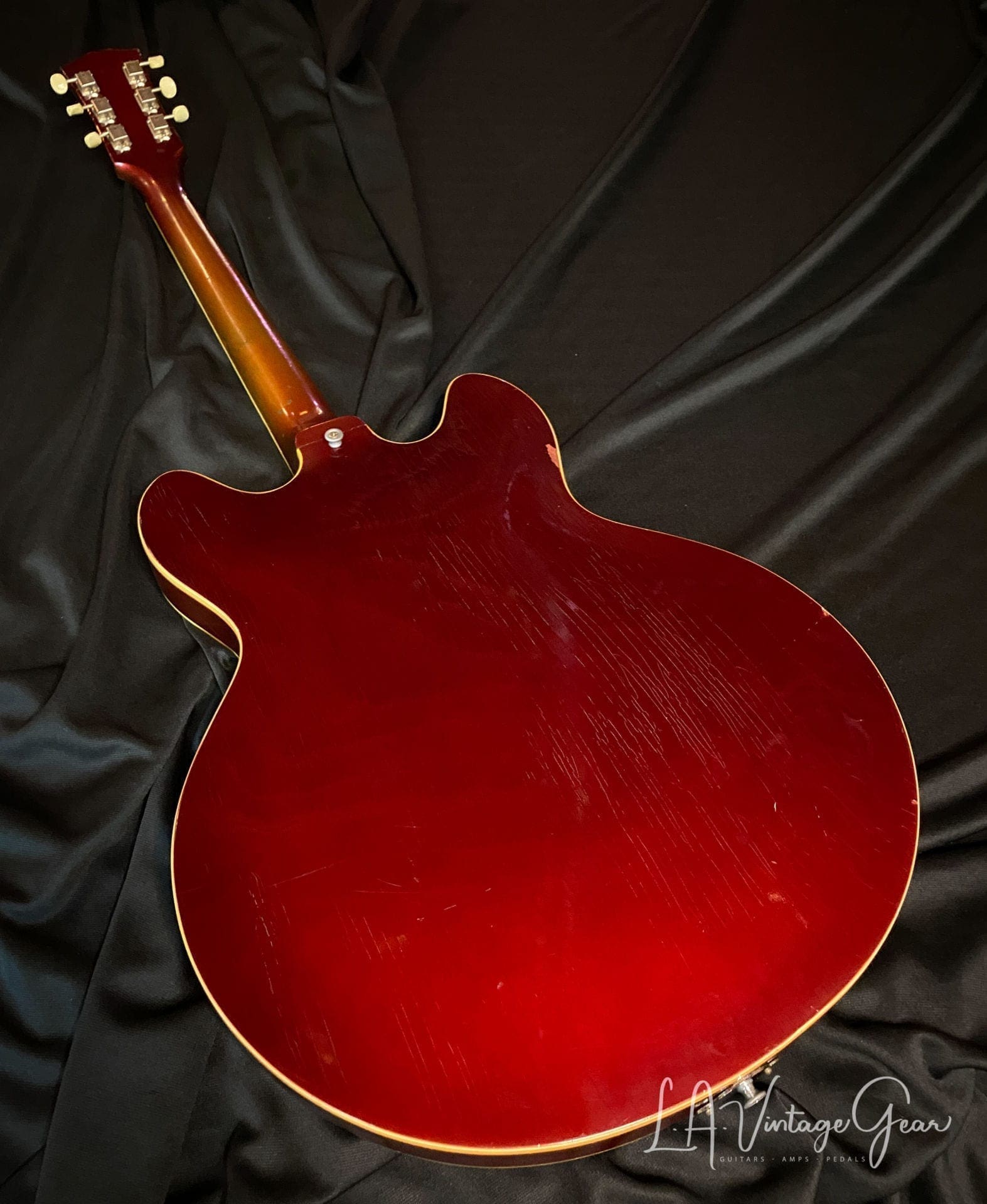 Gibson 1967 ES-330 in Sparkling Burgundy Mist - Original P90's - Image 10