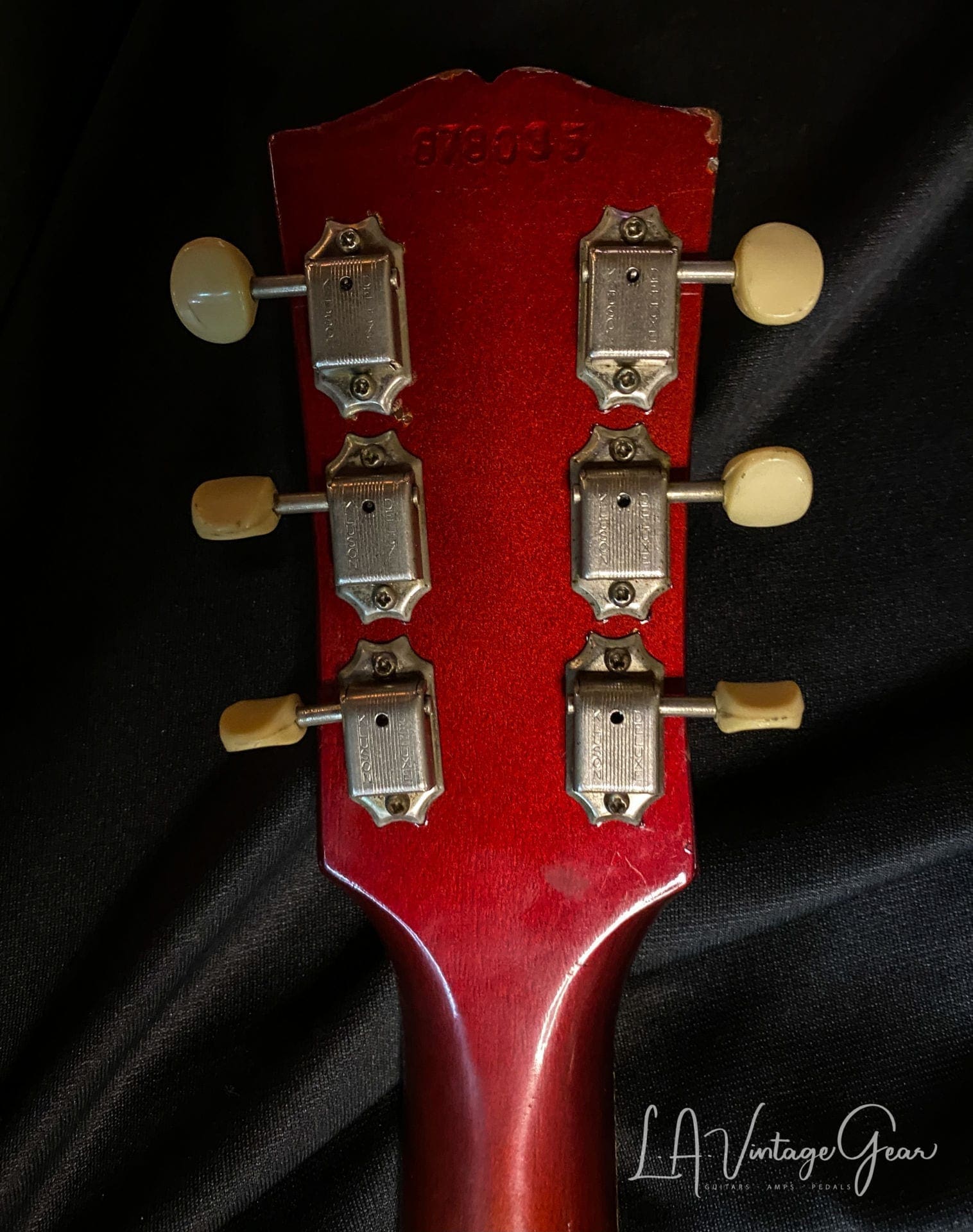 Gibson 1967 ES-330 in Sparkling Burgundy Mist - Original P90's - Image 19