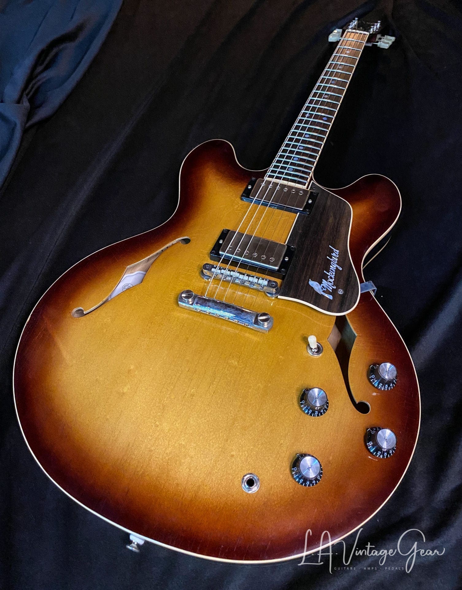 Josh Williams Mockingbird Electric Guitar - '59 Burst Dot Neck !