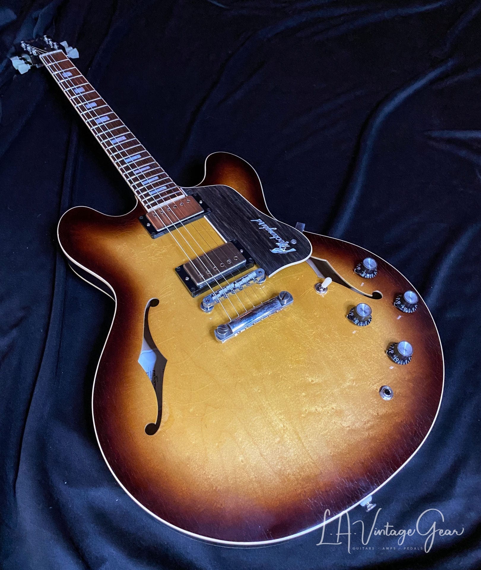 Josh Williams Mockingbird Electric Guitar - '59 Sunburst with Small Block Inlays - JWGM-125 - Image 3