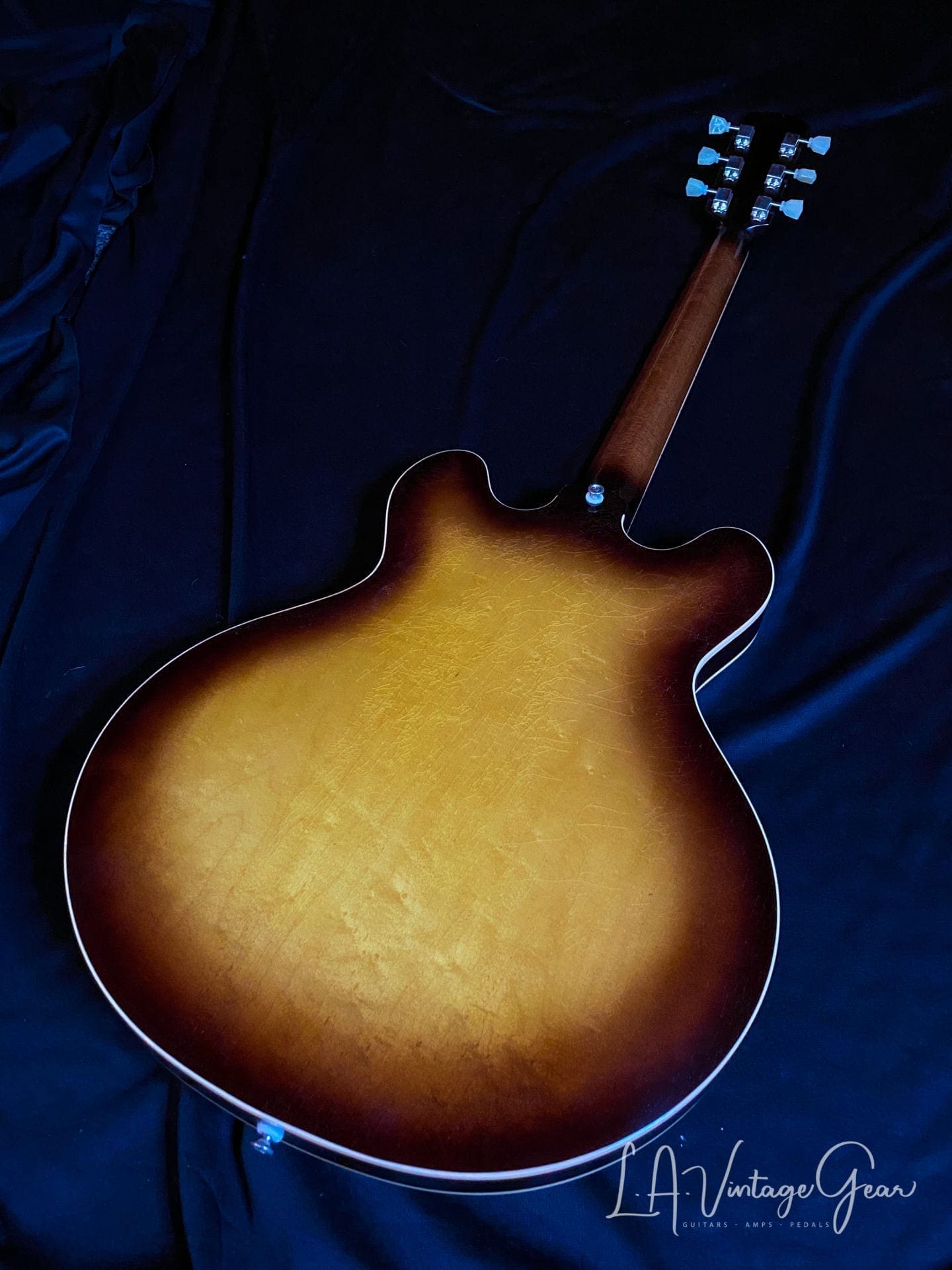 Josh Williams Mockingbird Electric Guitar - '59 Sunburst with Small Block Inlays - JWGM-125 - Image 4