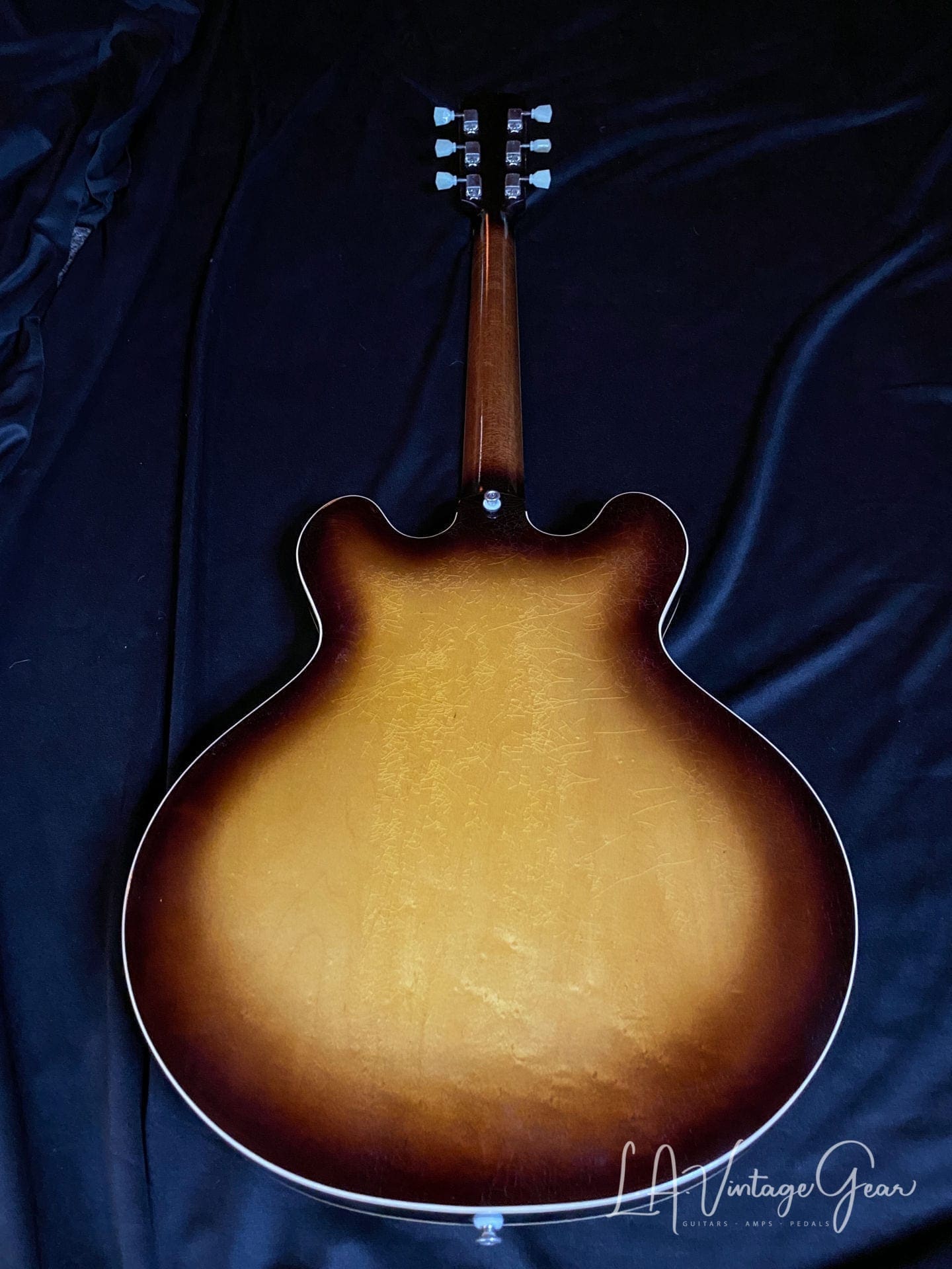 Josh Williams Mockingbird Electric Guitar - '59 Sunburst with Small Block Inlays - JWGM-125 - Image 5