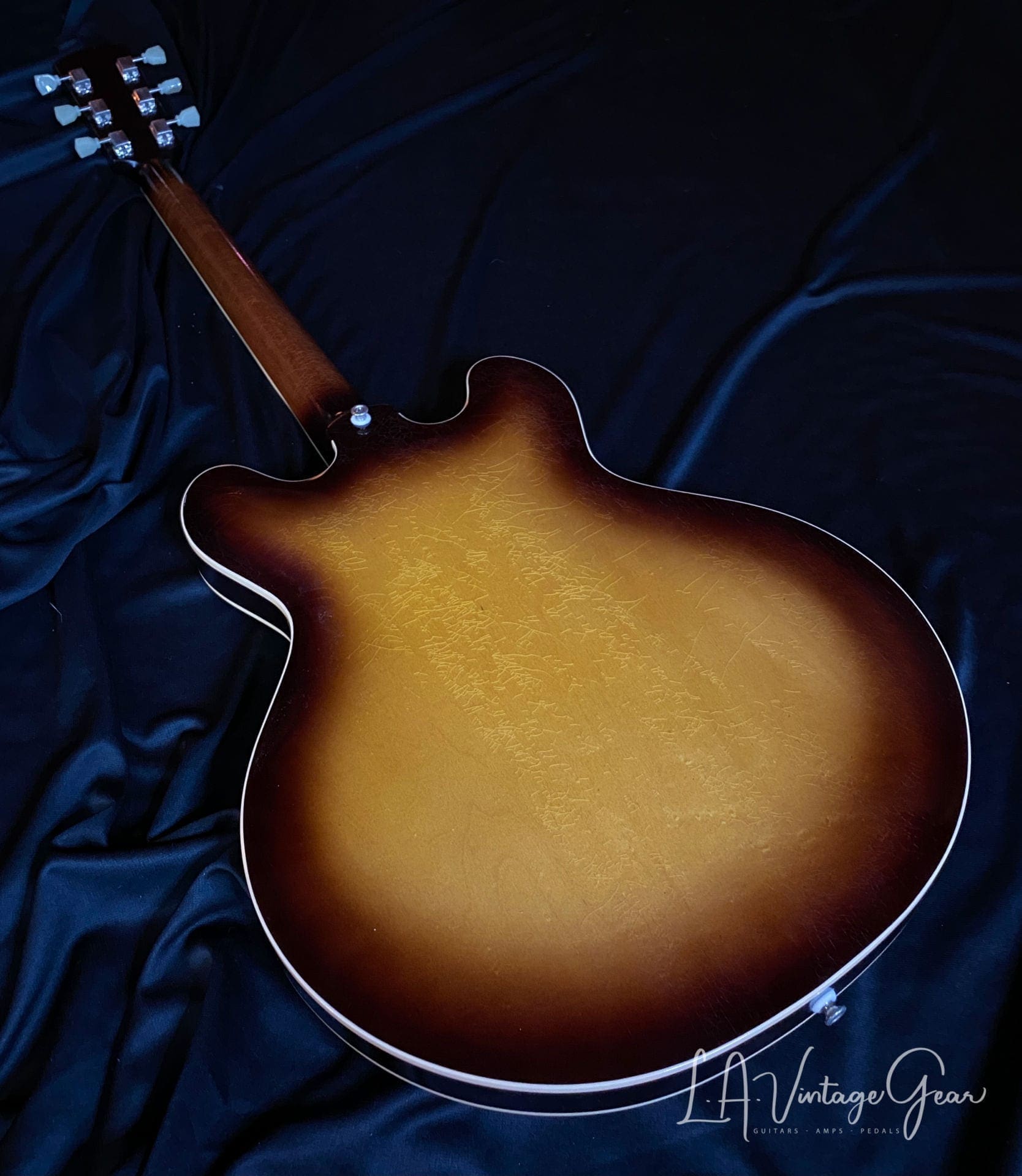 Josh Williams Mockingbird Electric Guitar - '59 Sunburst with Small Block Inlays - JWGM-125 - Image 6