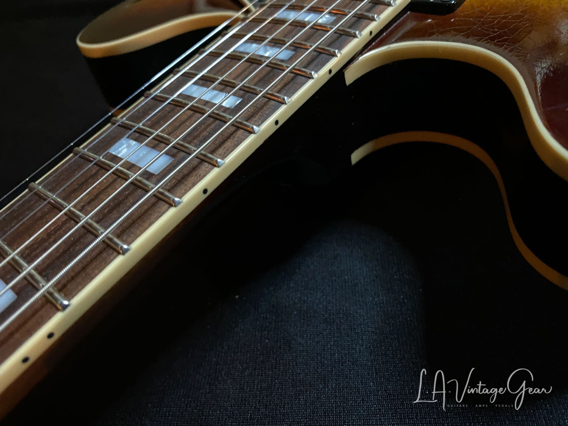 Josh Williams Mockingbird Electric Guitar - '59 Sunburst with Small Block Inlays - JWGM-125 - Image 18