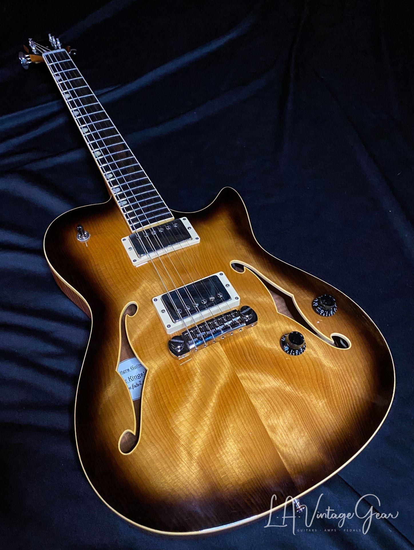 Rutters 'Kingston' Semi-Hollow Body Electric Guitar - ' Proto2 ' Loaded with Ron Ellis Pickups - Image 2