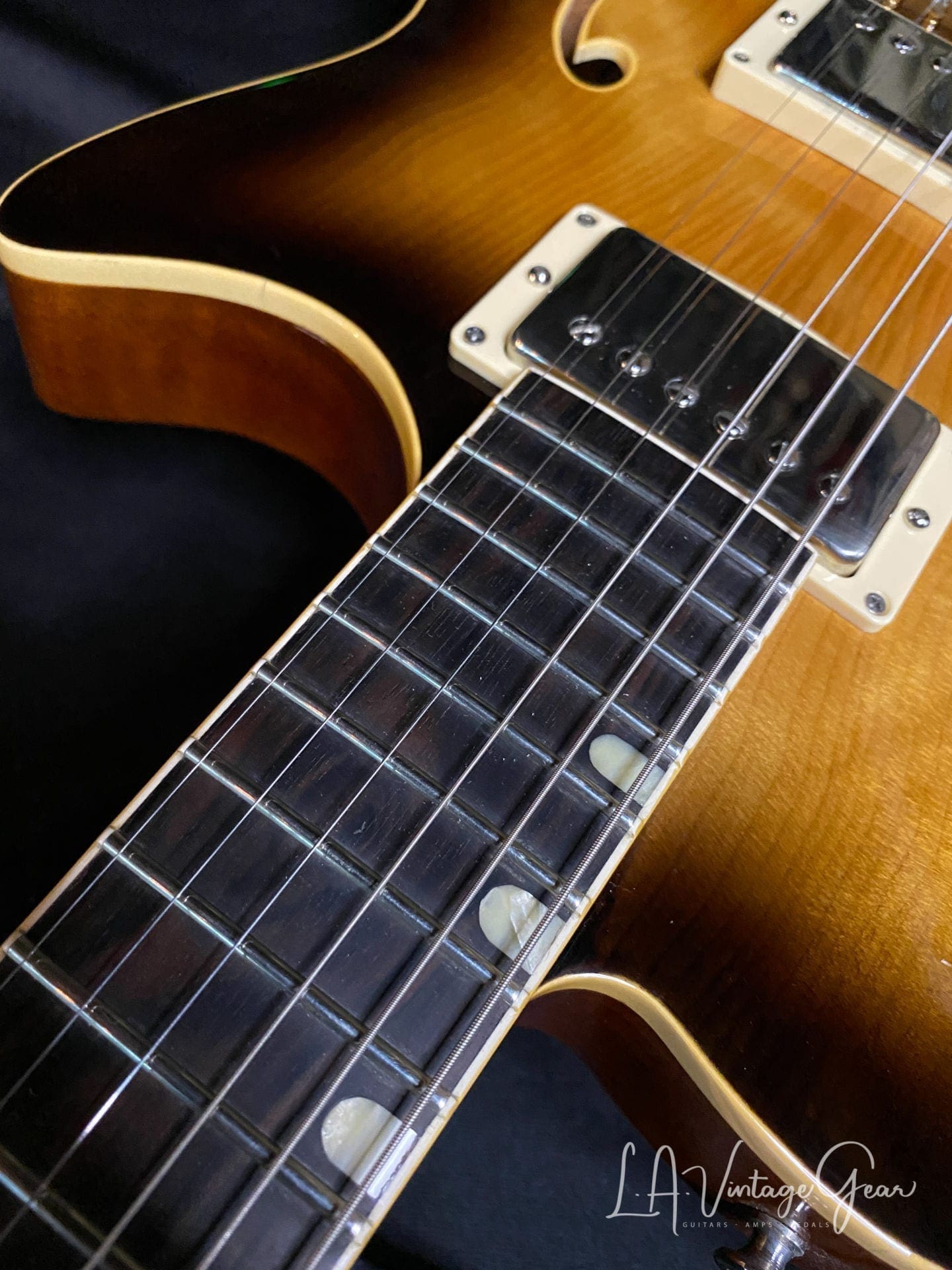 Rutters 'Kingston' Semi-Hollow Body Electric Guitar - ' Proto2 ' Loaded with Ron Ellis Pickups - Image 10
