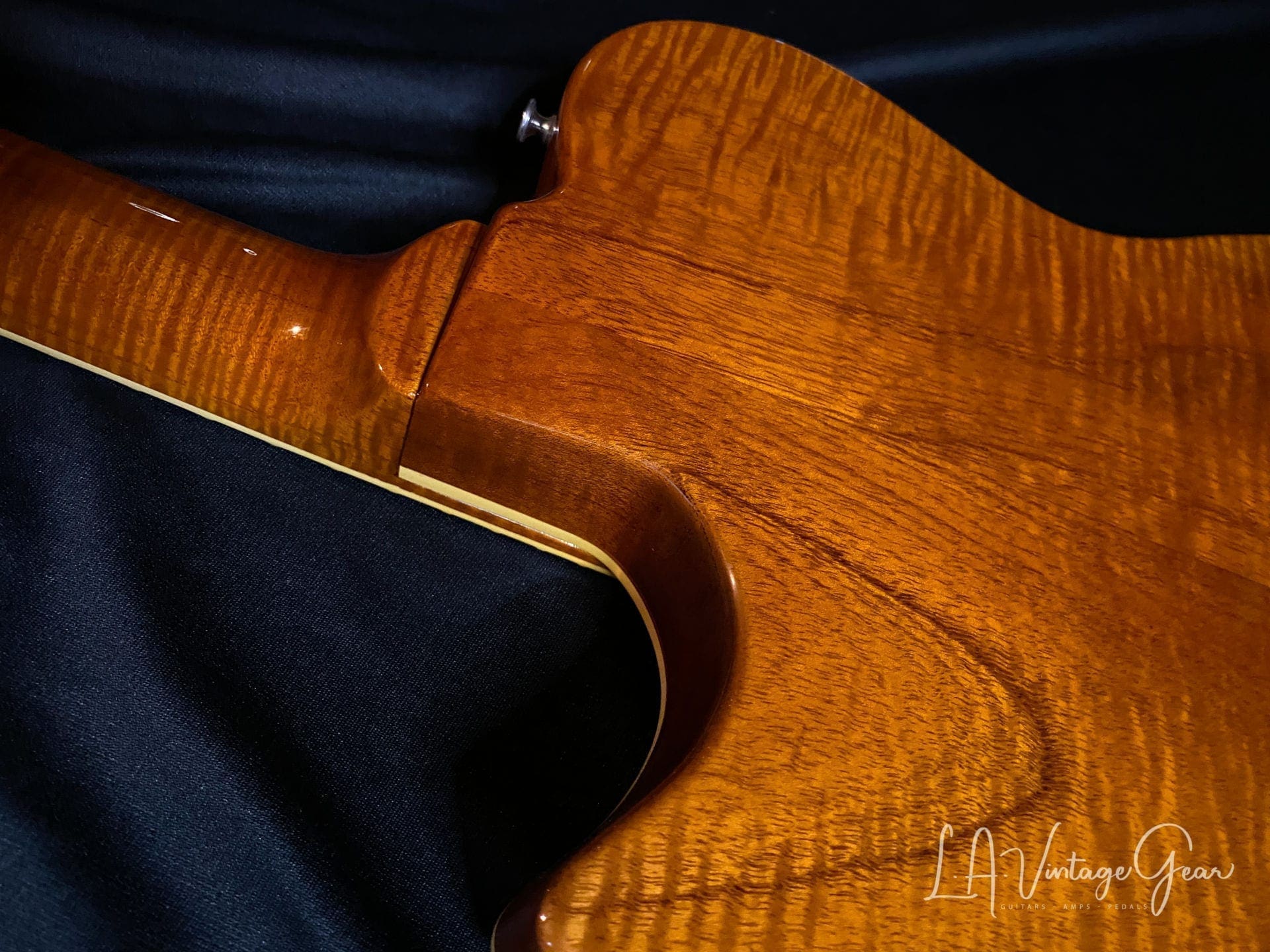Rutters 'Kingston' Semi-Hollow Body Electric Guitar - ' Proto2 ' Loaded with Ron Ellis Pickups - Image 17