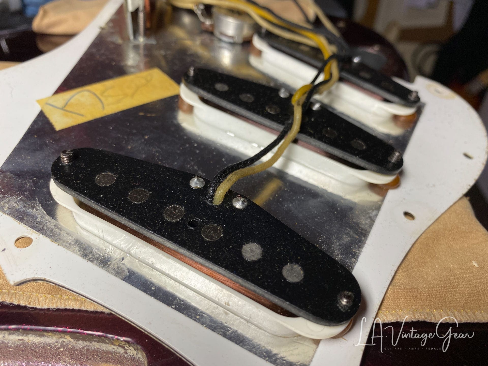 Fender 'Arc Angel' Purple Sparkle Stratocaster - Custom Made & Owned By Doyle Bramhall - Image 17