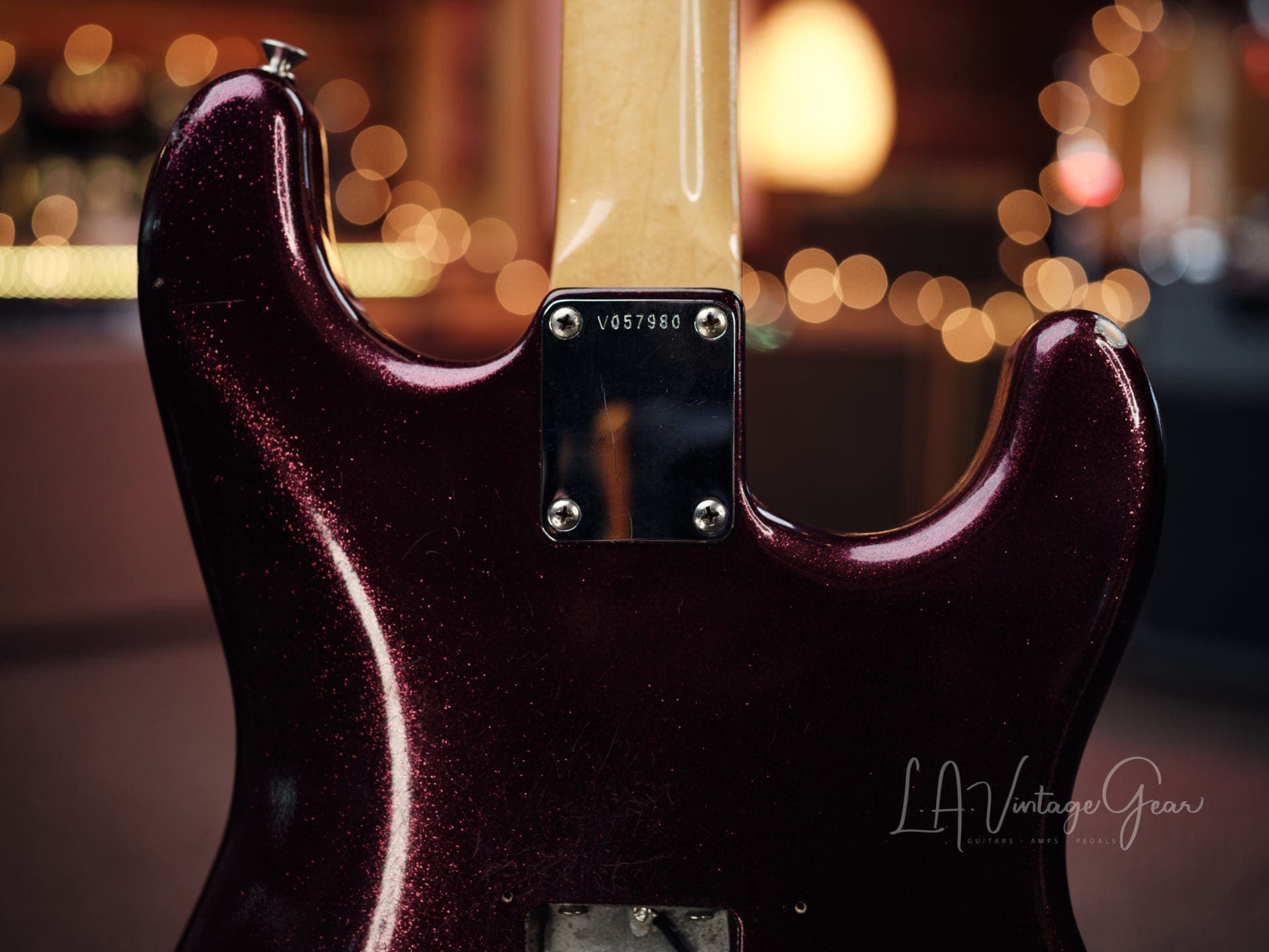 Fender 'Arc Angel' Purple Sparkle Stratocaster - Custom Made & Owned By Doyle Bramhall - Image 12