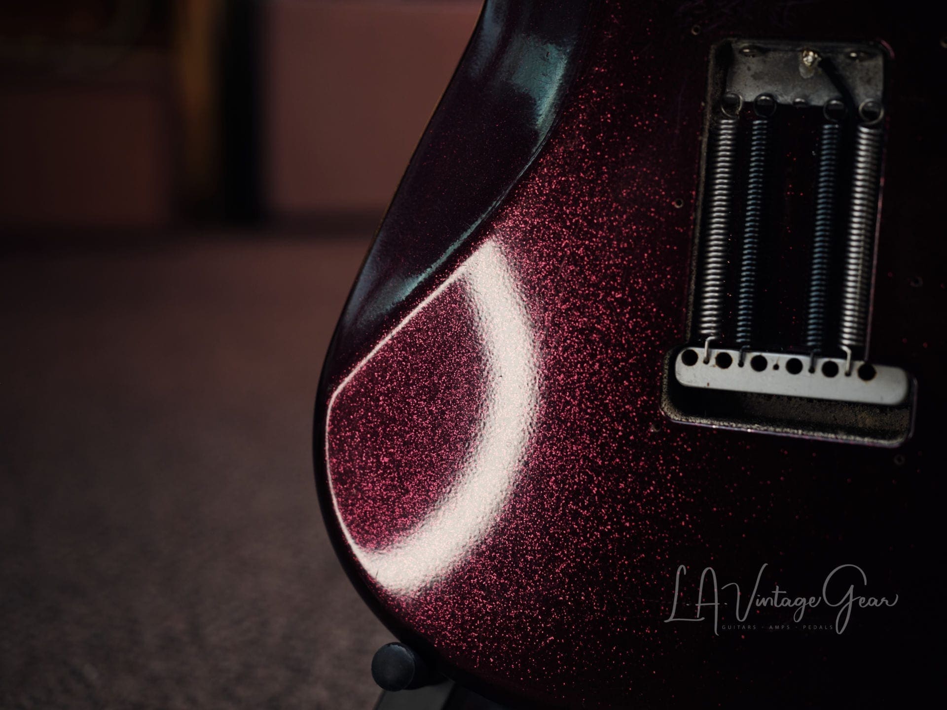 Fender 'Arc Angel' Purple Sparkle Stratocaster - Custom Made & Owned By Doyle Bramhall - Image 11