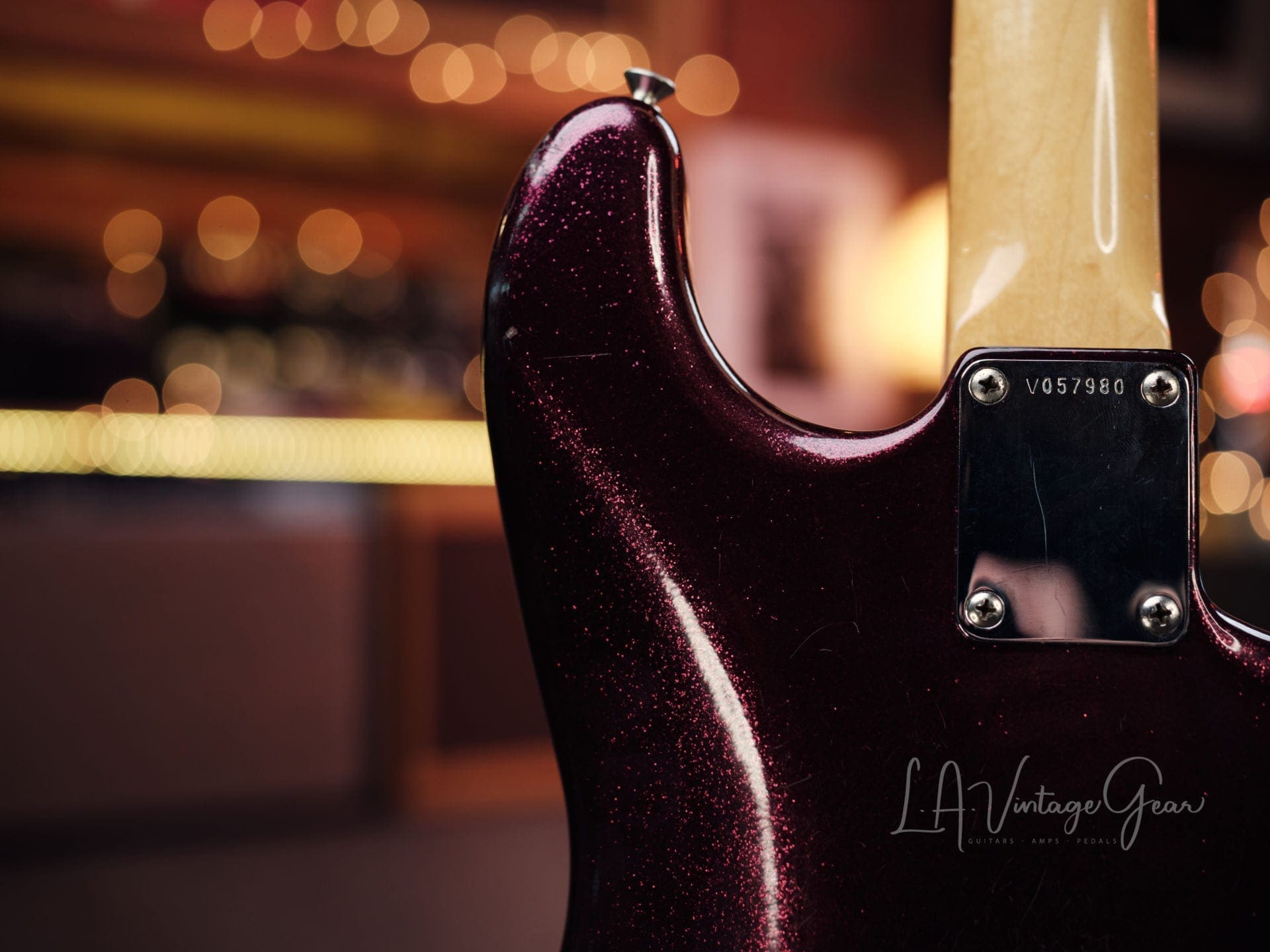 Fender 'Arc Angel' Purple Sparkle Stratocaster - Custom Made & Owned By Doyle Bramhall - Image 10