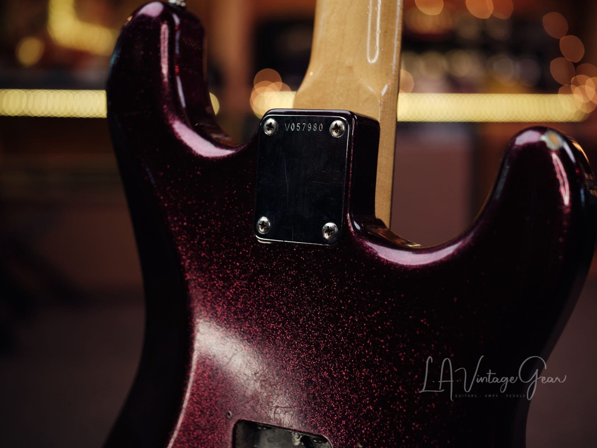 Fender 'Arc Angel' Purple Sparkle Stratocaster - Custom Made & Owned By Doyle Bramhall - Image 13