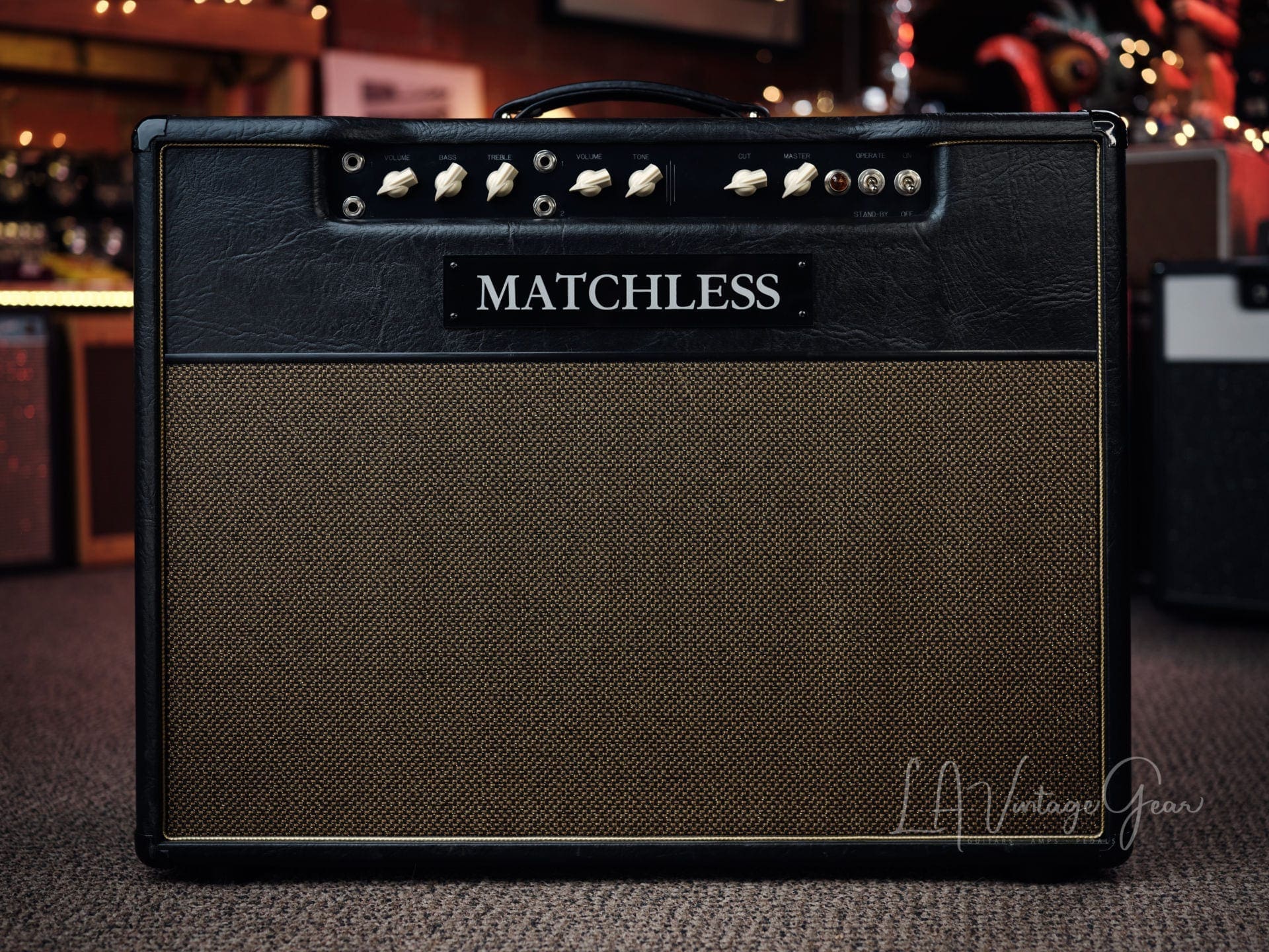 Matchless DC-30 Combo Guitar Amplifier in Black Tolex (2019) - Studio Used Only - Great Amp