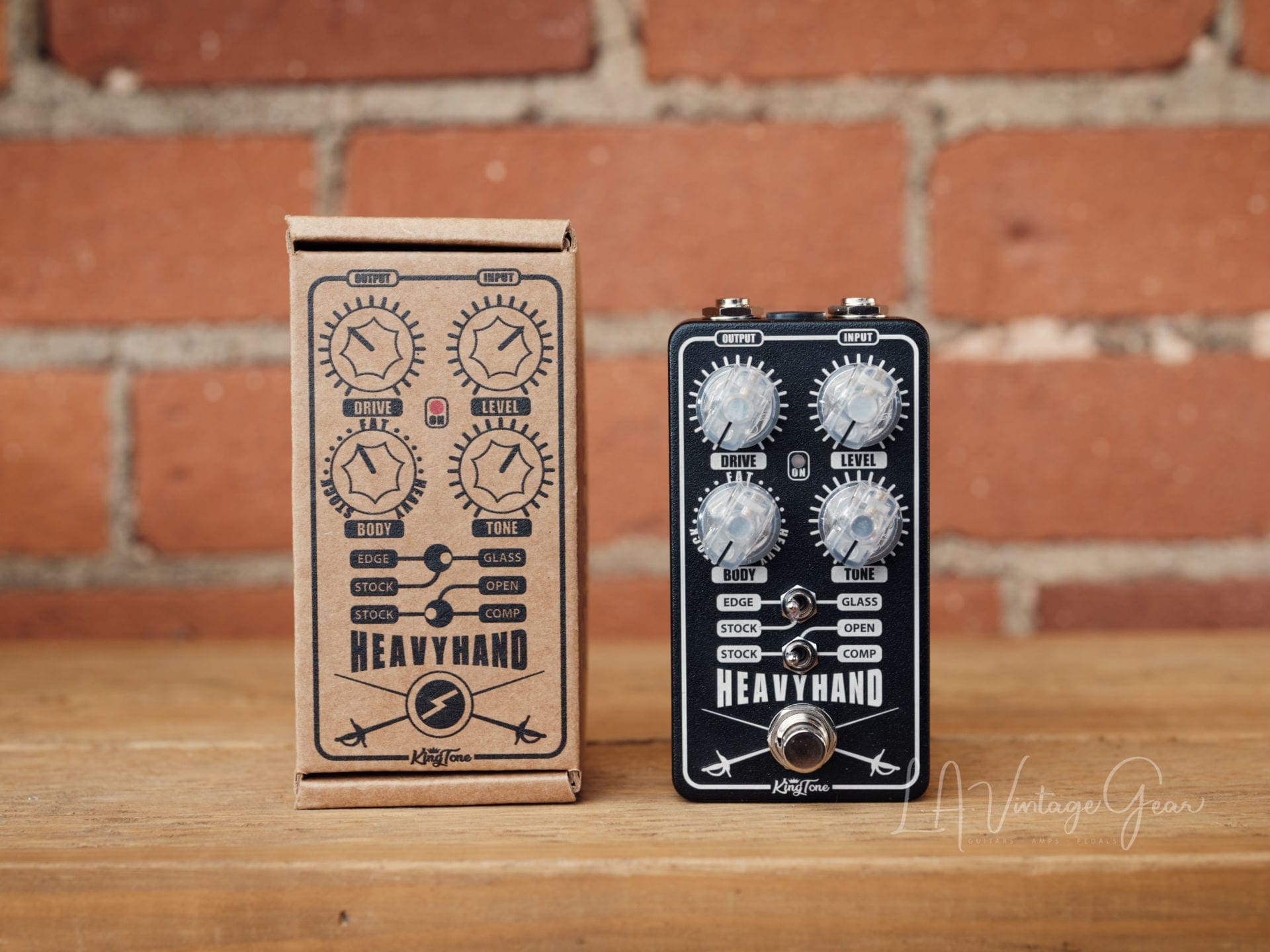 Kingtone 'Heavy Hand' Overdrive Pedal - Side “B” Of the Duellist - Image 2