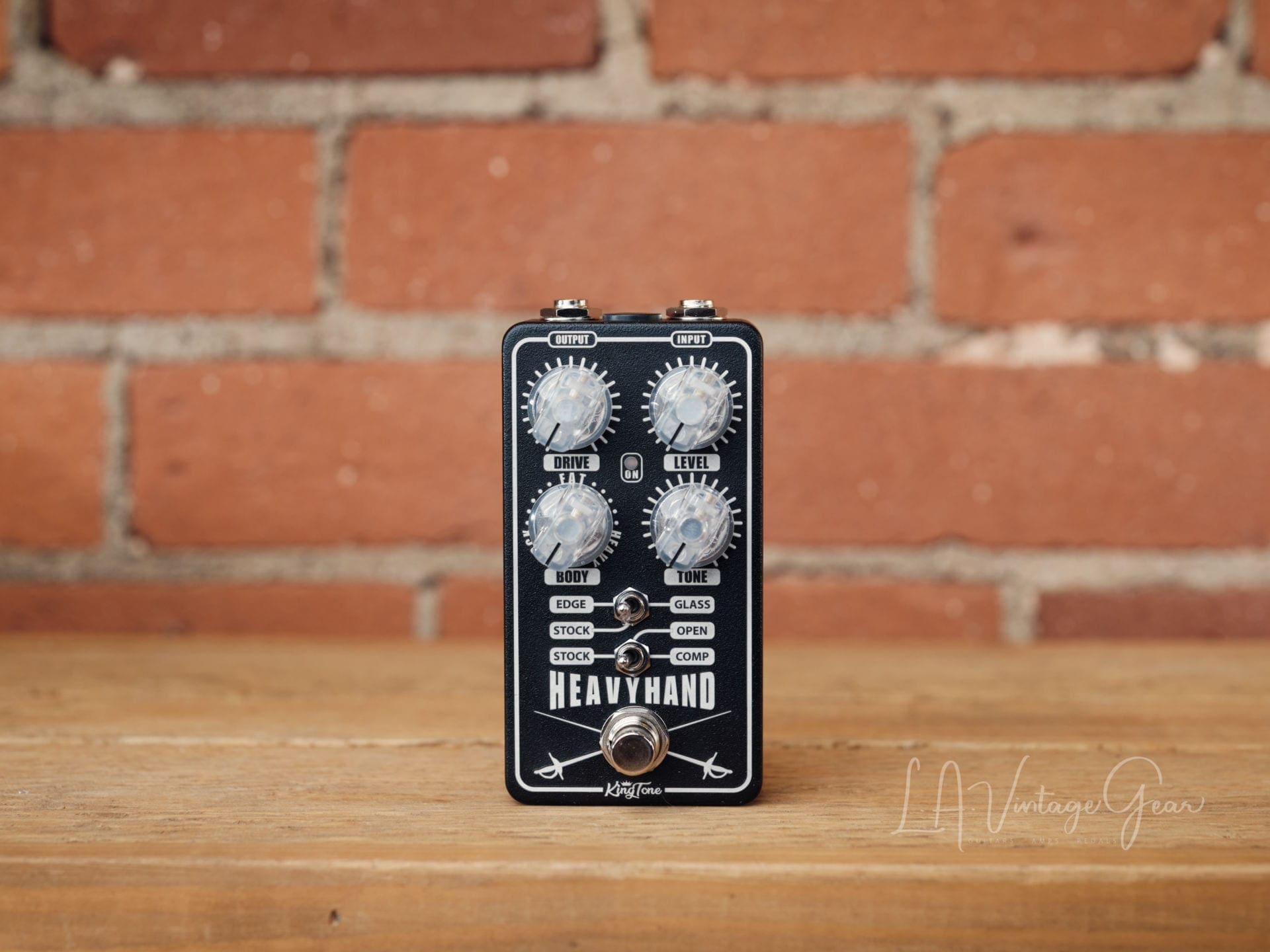 Kingtone 'Heavy Hand' Overdrive Pedal - Side “B” Of the Duellist
