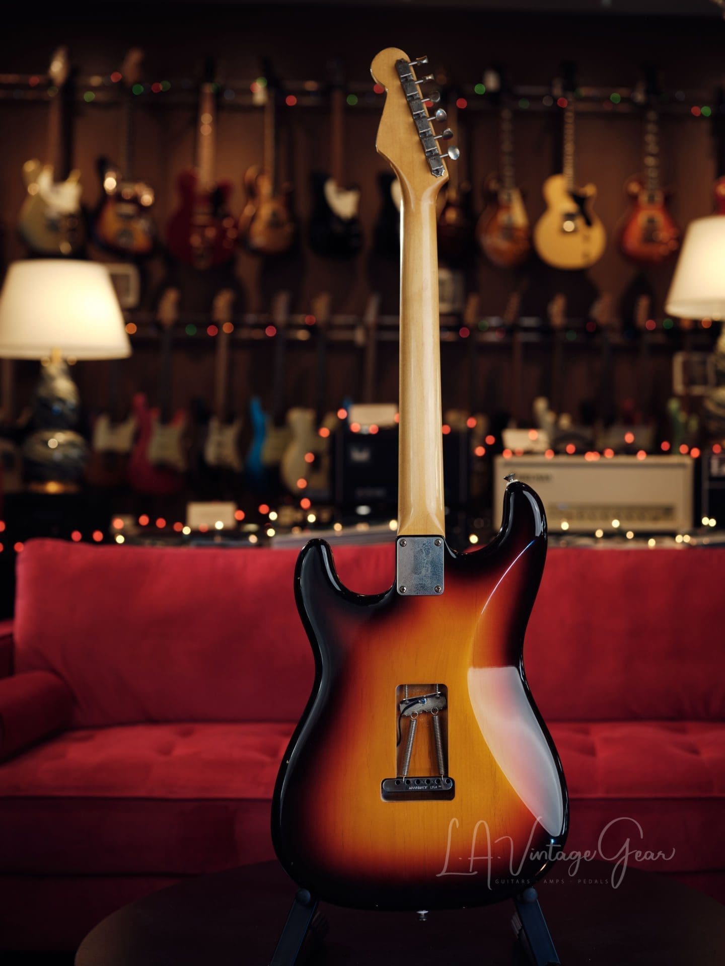 L.A. Vintage Gear Proprietary 3 Tone '60'S Sunburst Double Cut Electric Guitar-Our Brand New Line! - Image 10