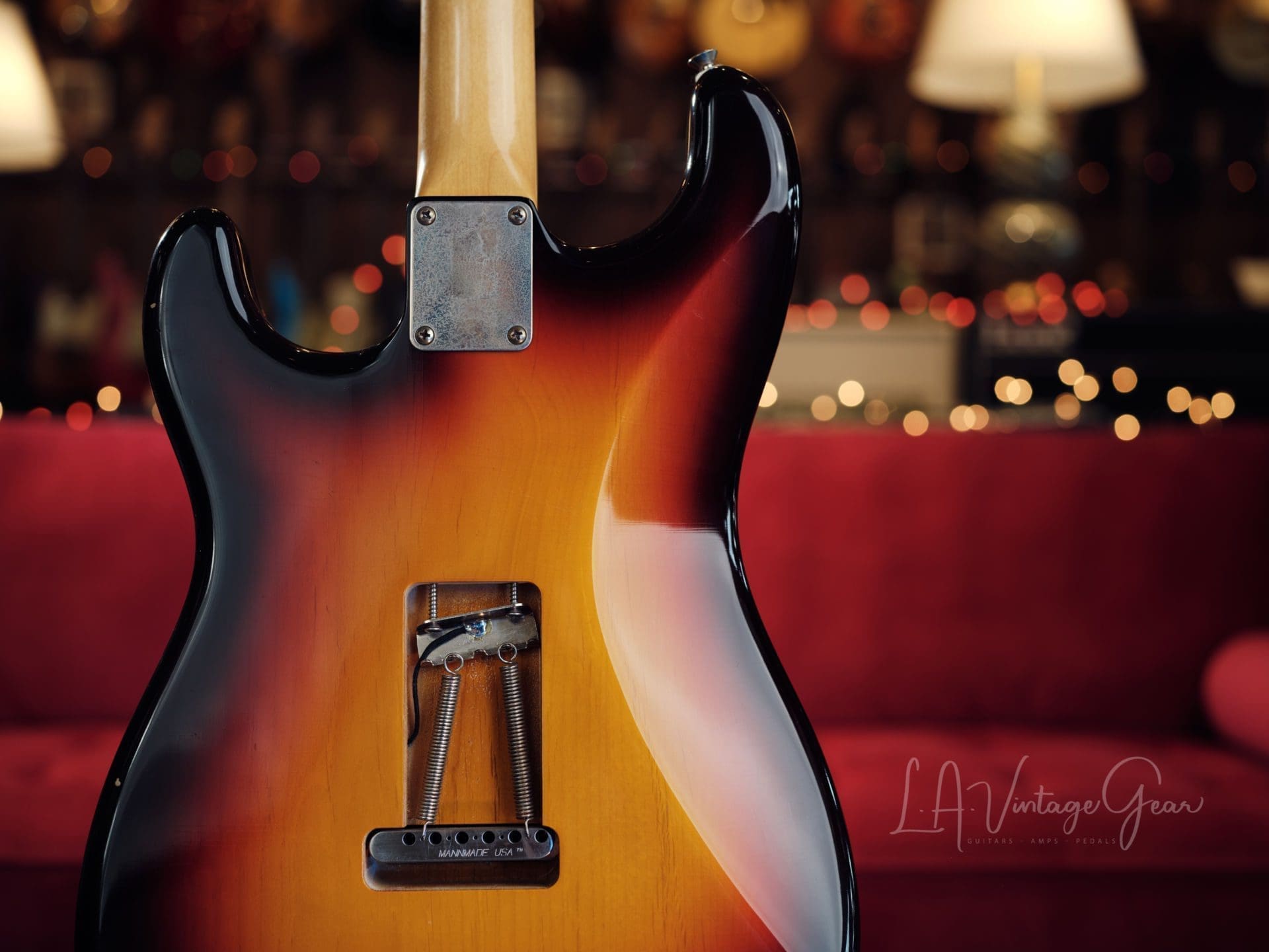 L.A. Vintage Gear Proprietary 3 Tone '60'S Sunburst Double Cut Electric Guitar-Our Brand New Line! - Image 8