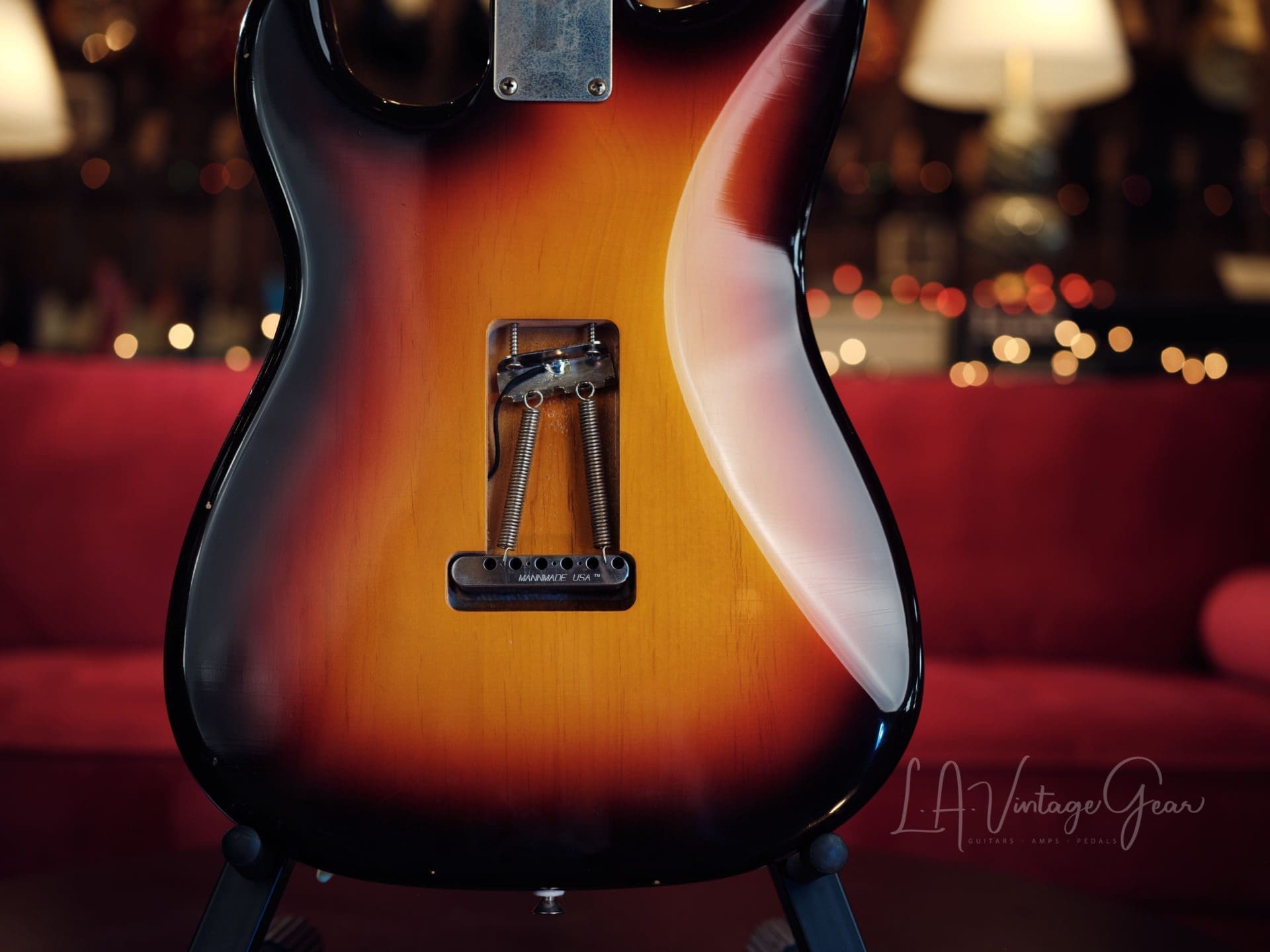 L.A. Vintage Gear Proprietary 3 Tone '60'S Sunburst Double Cut Electric Guitar-Our Brand New Line! - Image 9