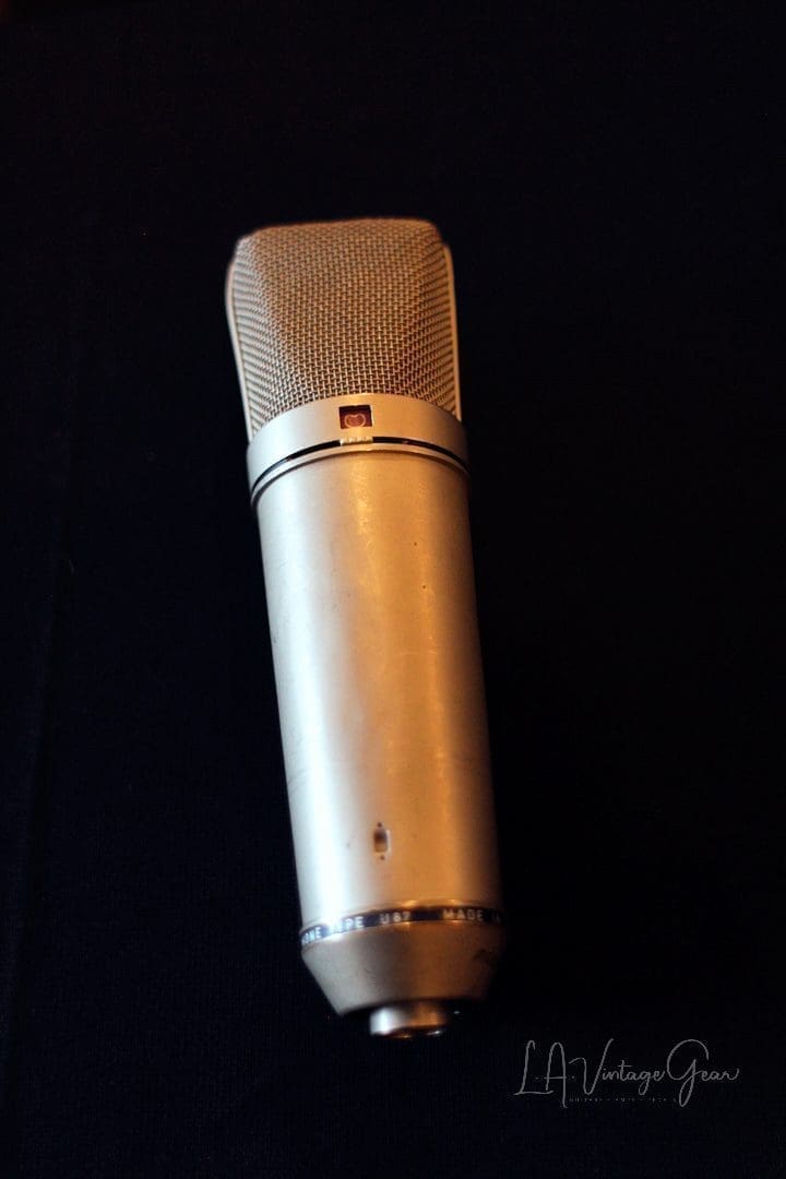 Neumann Vintage 1970 U87 Microphone with Mounting Adapter - from the Studio of Smokey Robinson - Image 3