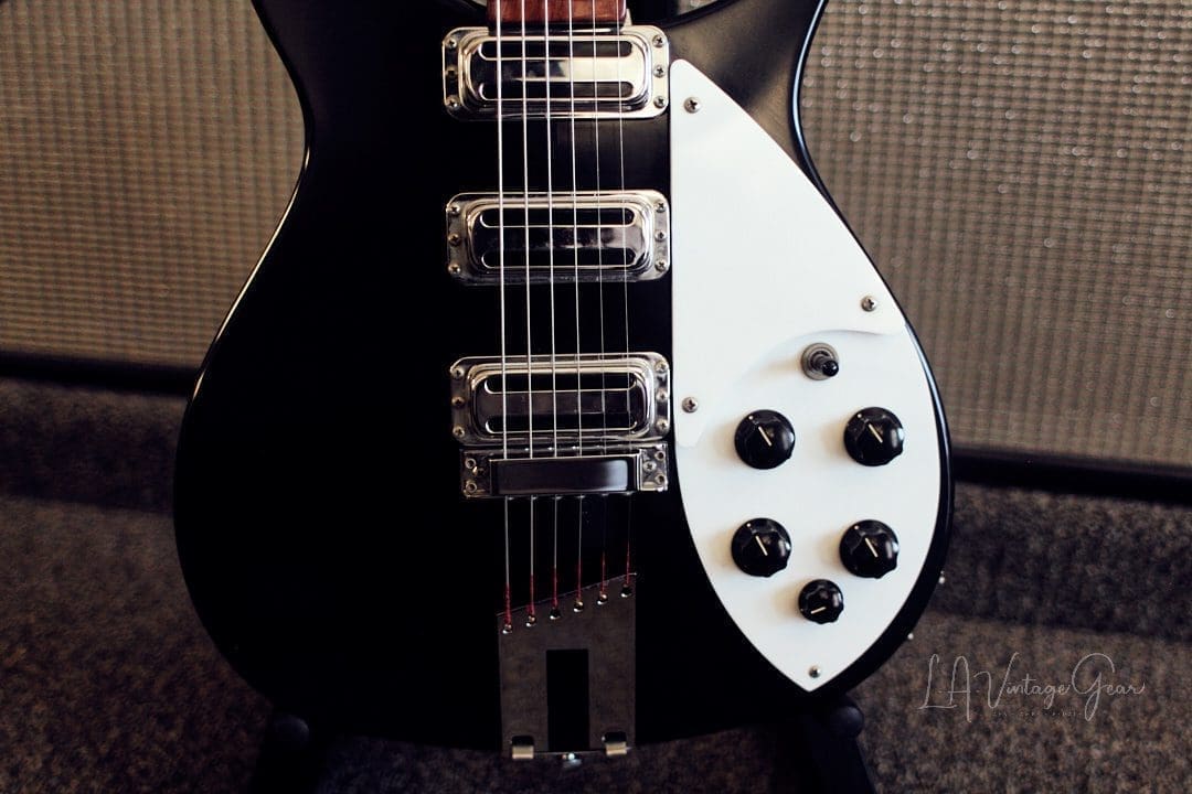 Rickenbacker 350V63 Jet Glo Liverpool Electric Guitar 1999 - Toaster Pickups & OHSC! - Image 4