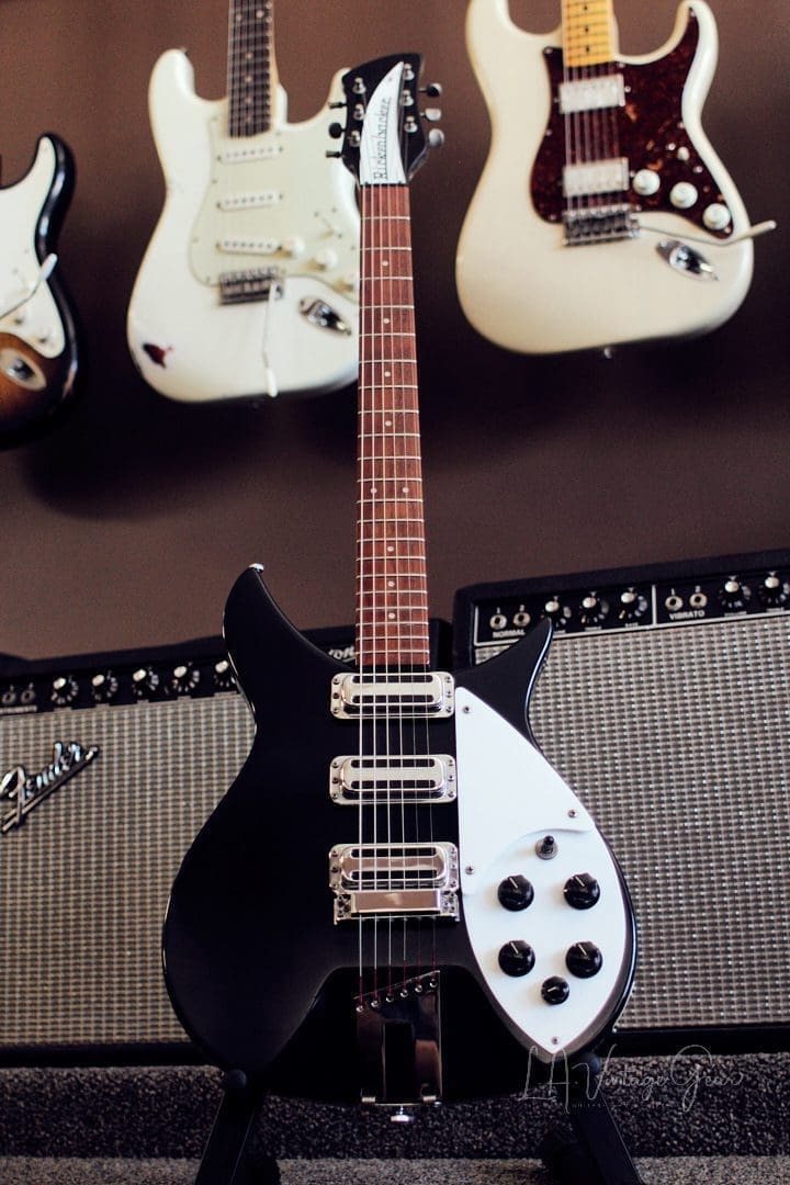 Rickenbacker 350V63 Jet Glo Liverpool Electric Guitar 1999 - Toaster Pickups & OHSC!