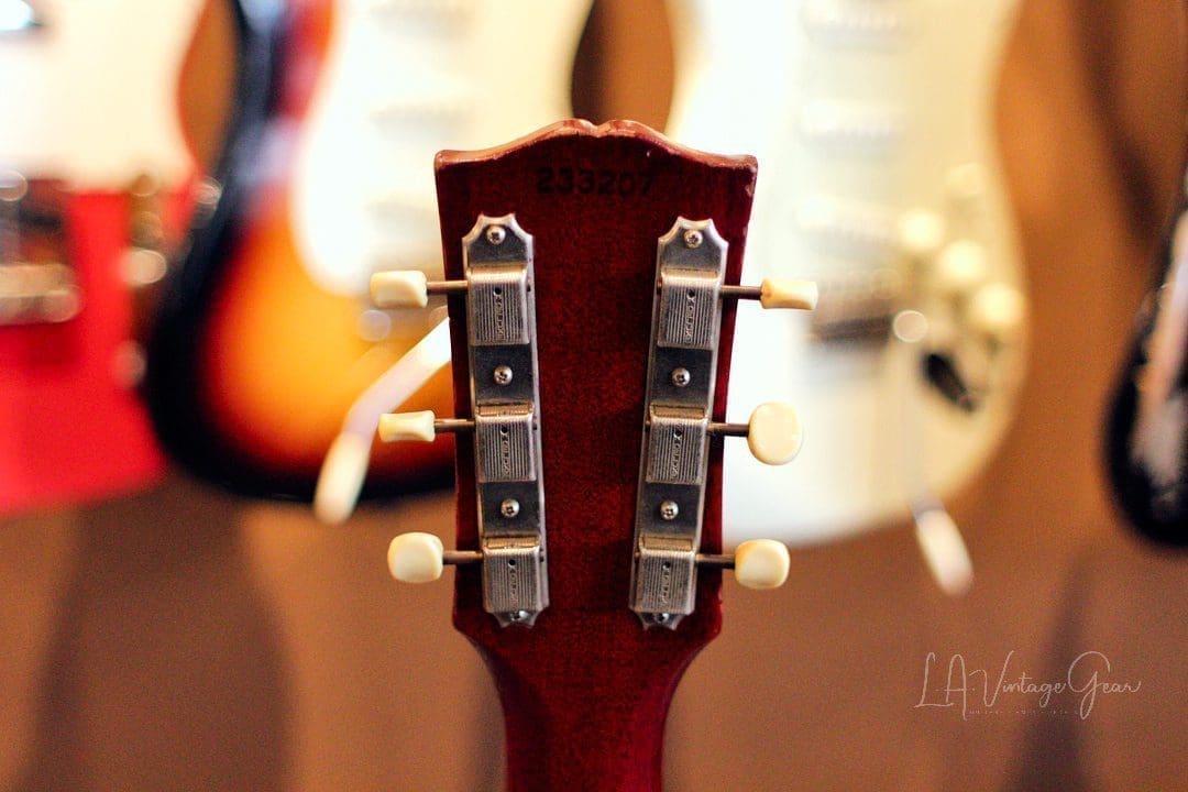 Gibson Vintage 1964 SG Jr.- Original Heritage Cherry Finish & P90 Pickup! Nice Beefy Neck! - Image 17
