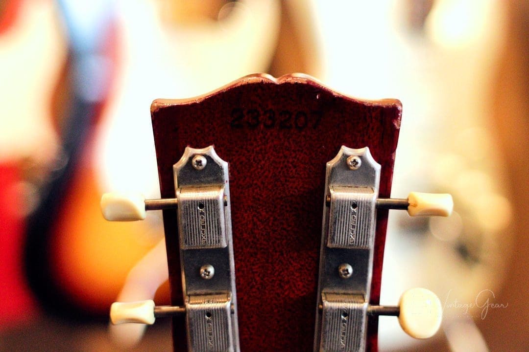 Gibson Vintage 1964 SG Jr.- Original Heritage Cherry Finish & P90 Pickup! Nice Beefy Neck! - Image 18